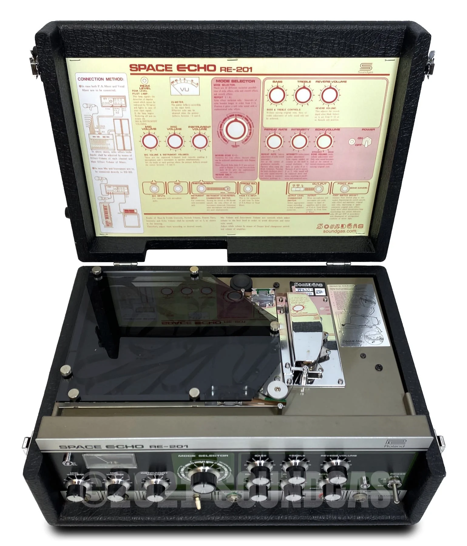 Roland RE-201 Space Echo, Early Preamps, Near Mint - Image 7