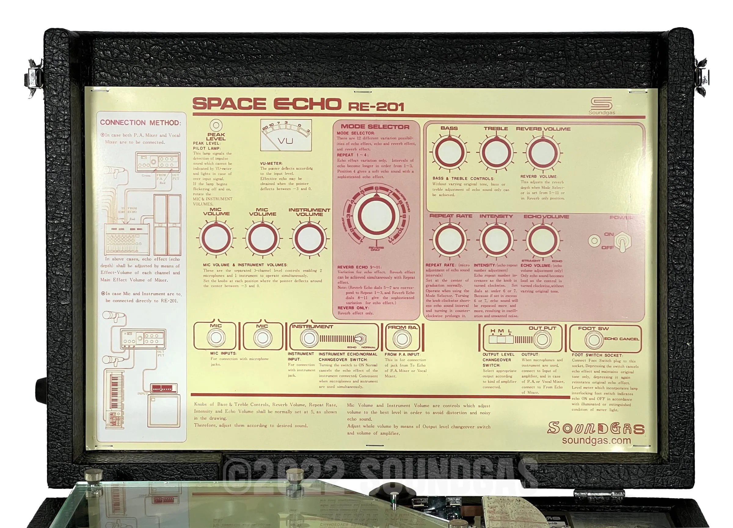 Roland RE-201 Space Echo, Early Preamps - Image 8