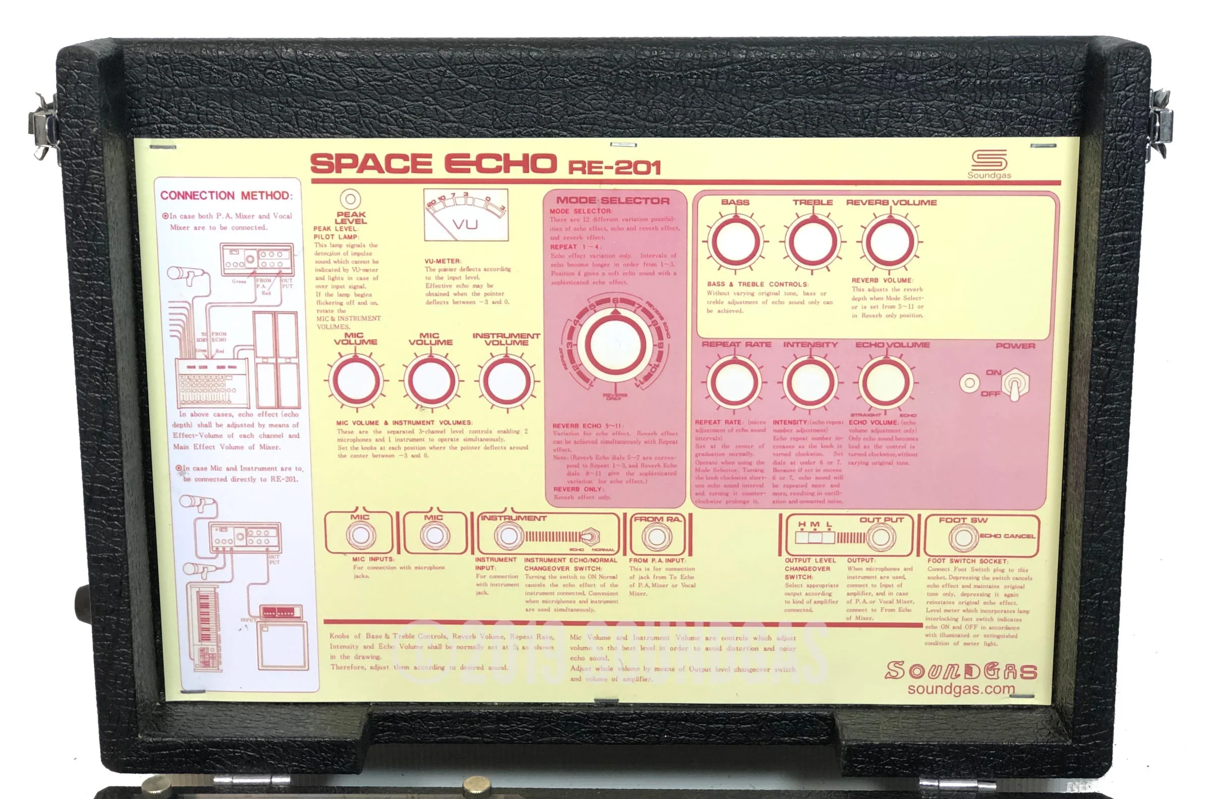 Roland RE-201 Space Echo - Early Preamps - Image 8