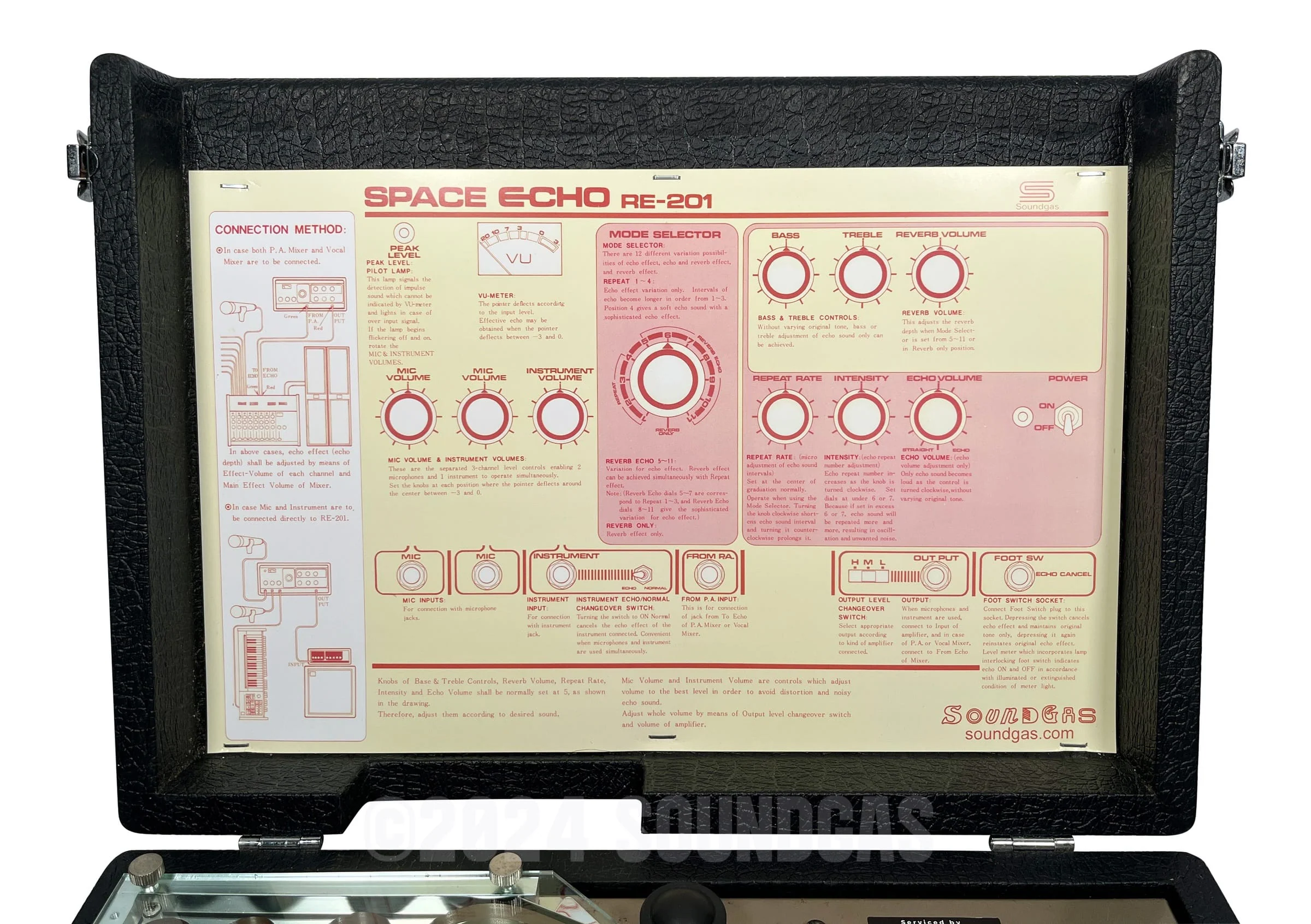 Roland RE-201 Space Echo, Early Preamps - Image 8