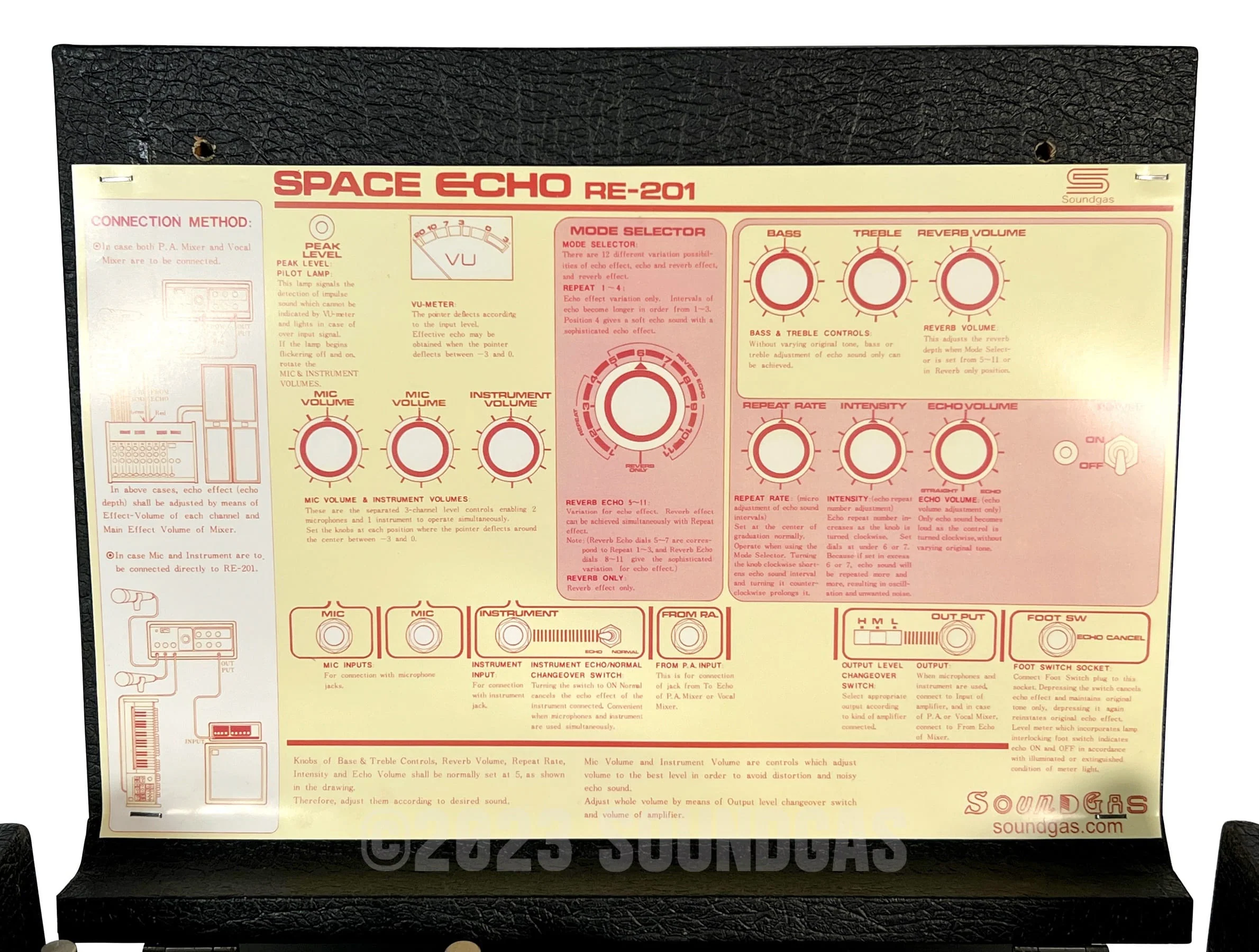 Roland RE-201 Space Echo - Near Mint - Image 9