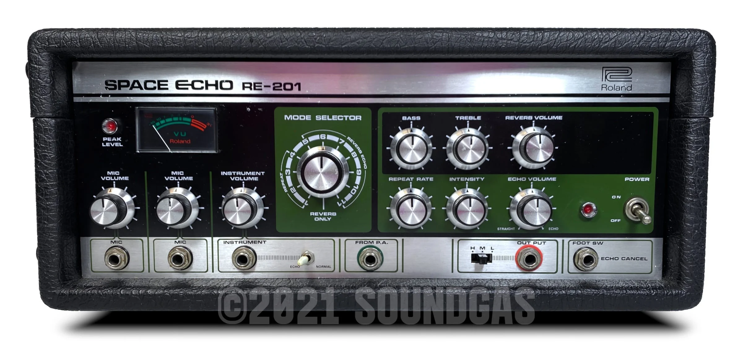 Roland RE-201 Space Echo - Zero Head Gain - Image 2