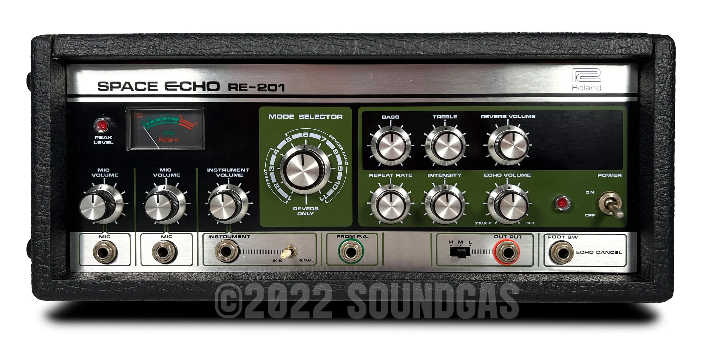 Roland RE-201 Space Echo - Zero Head Gain - Image 2