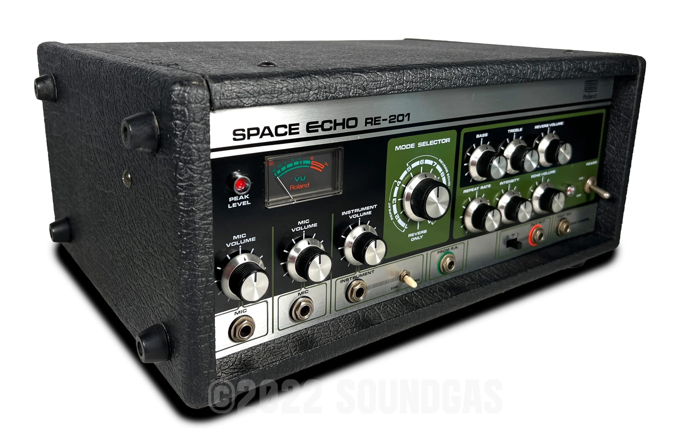Roland RE-201 Space Echo - Zero Head Gain - Image 4