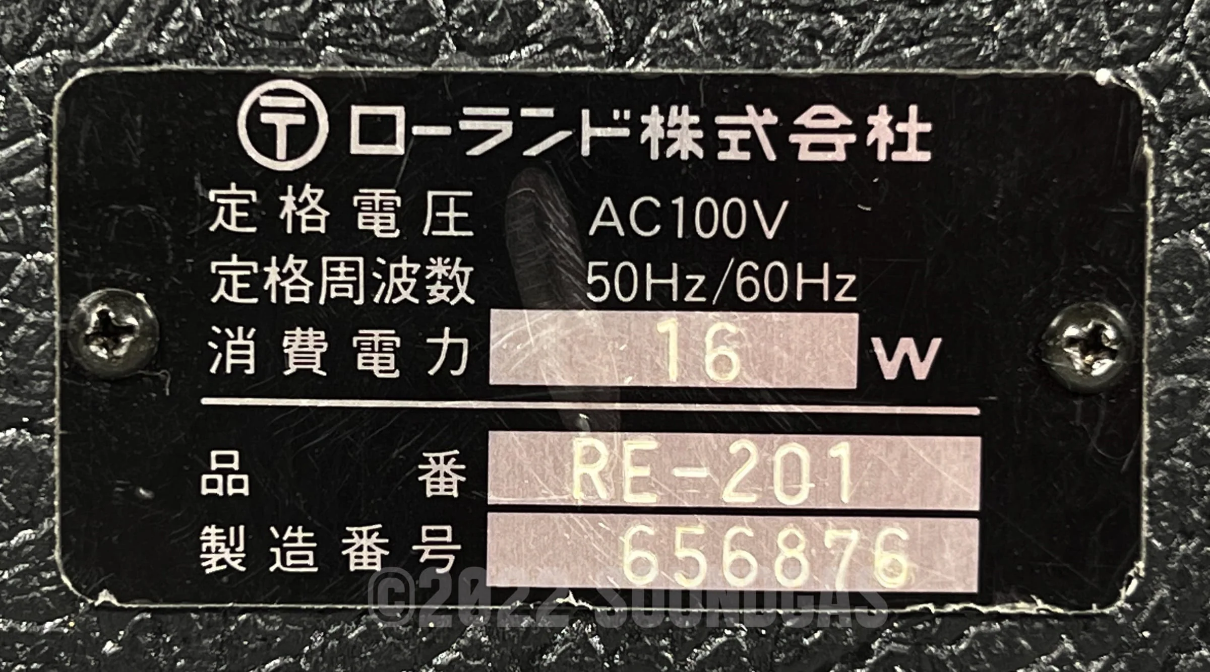 Roland RE-201 Space Echo - Zero Head Gain - Image 6
