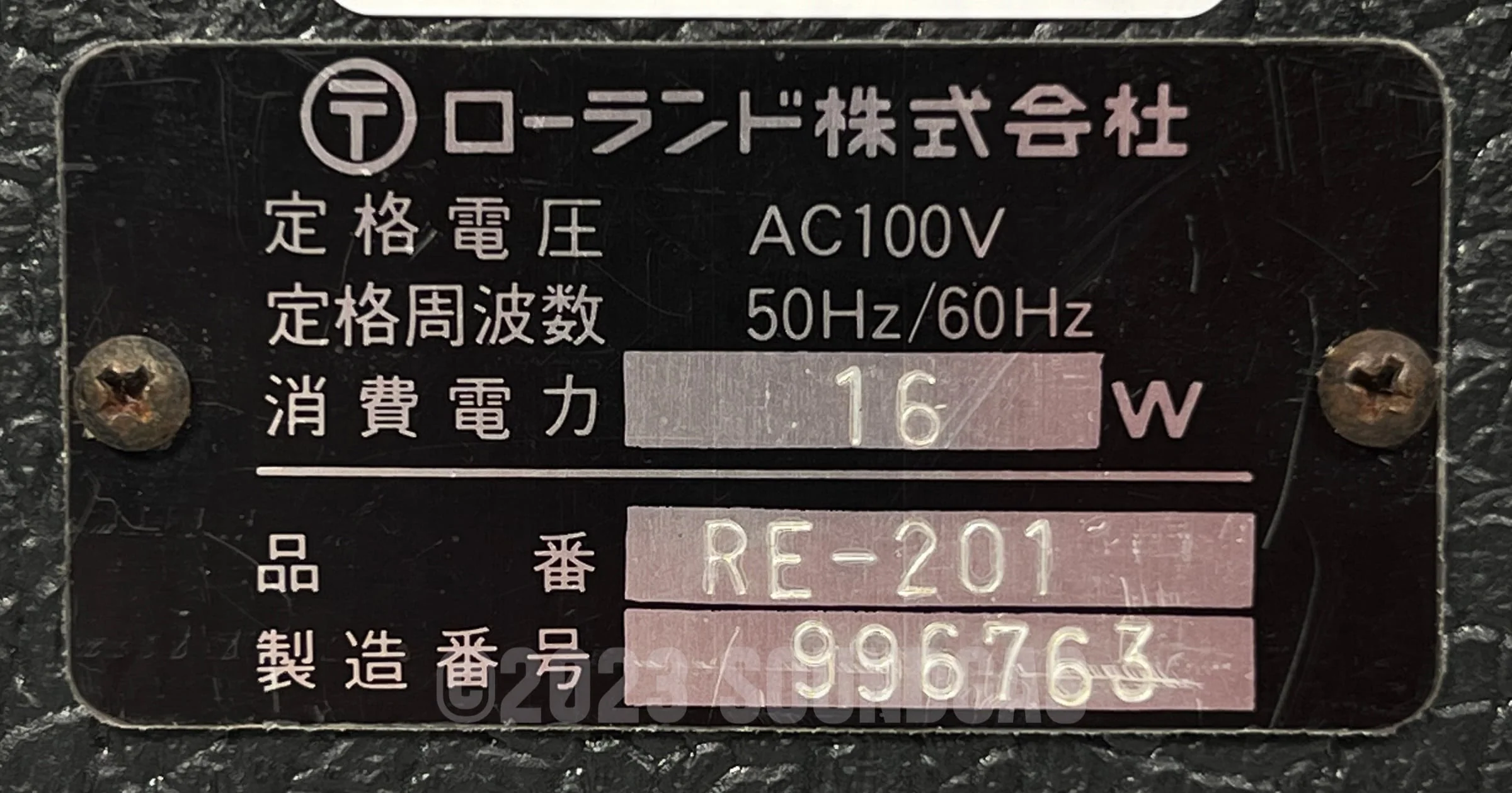 Roland RE-201 Space Echo - Zero Head Gain - Image 6