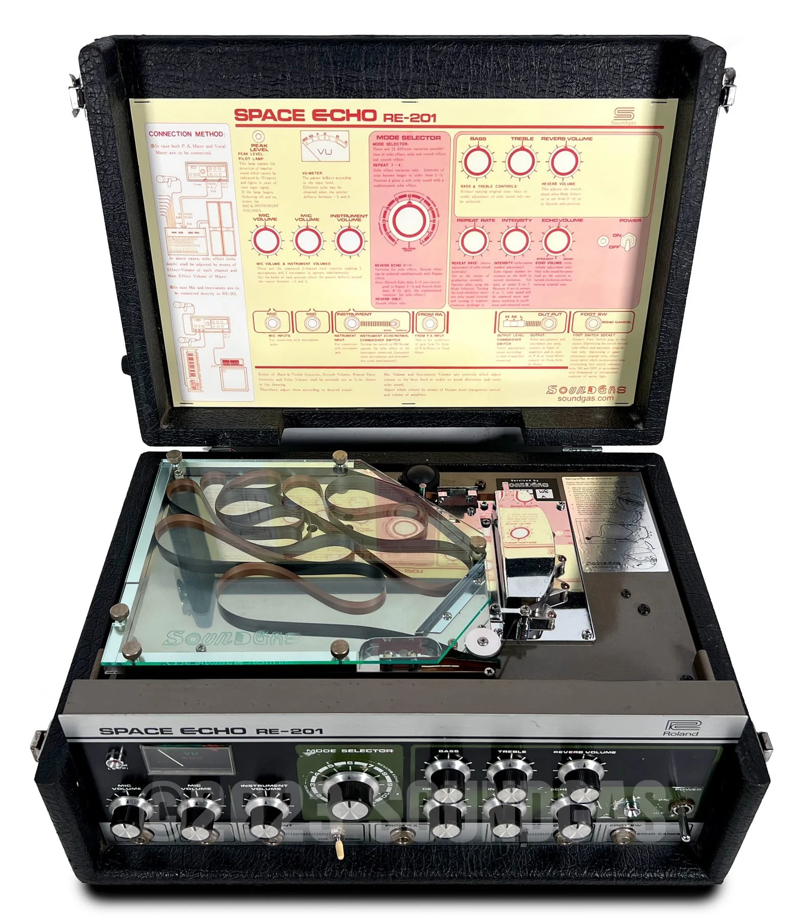 Roland RE-201 Space Echo - Zero Head Gain - Image 7