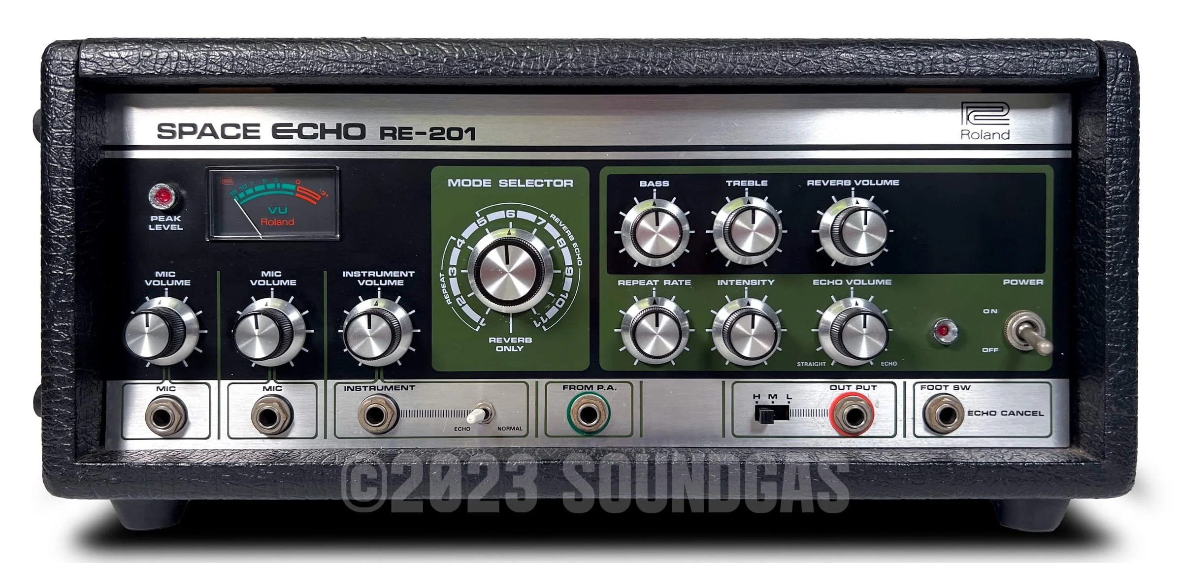 Roland RE-201 Space Echo - Zero Head Gain - Image 2