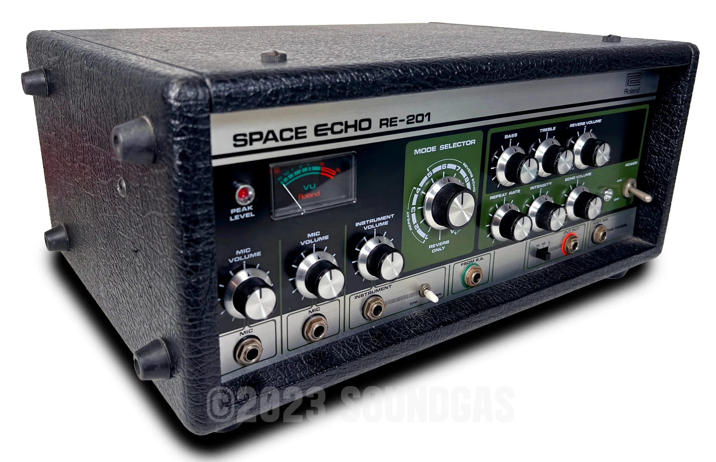 Roland RE-201 Space Echo - Zero Head Gain - Image 4