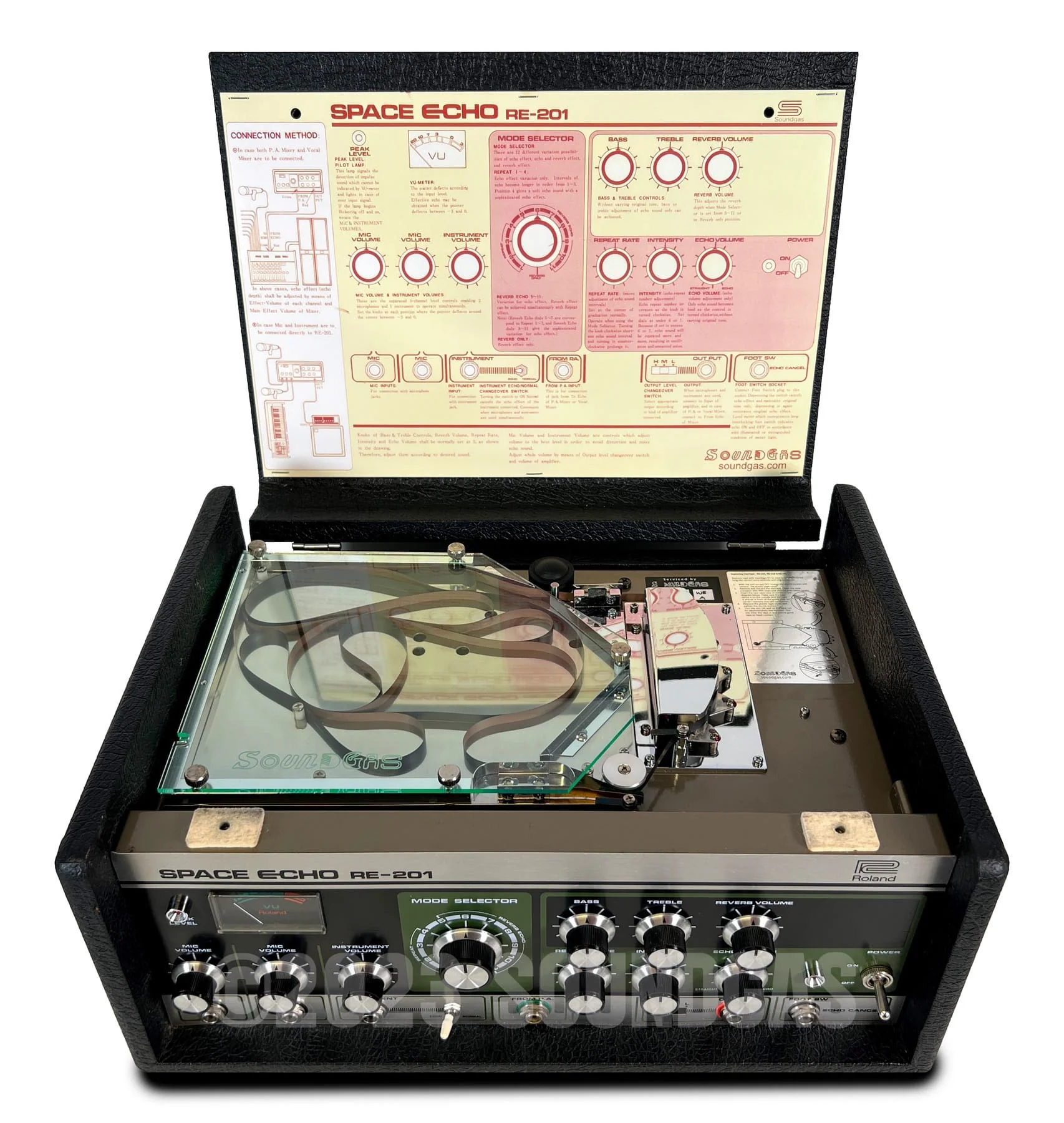 Roland RE-201 Space Echo - Zero Head Gain - Image 7