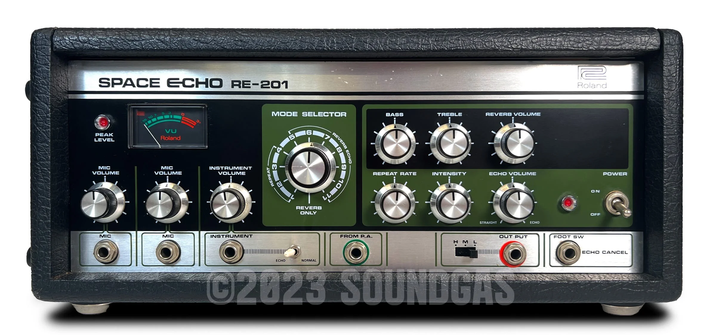 Roland RE-201 Space Echo - Zero Head Gain - Image 2