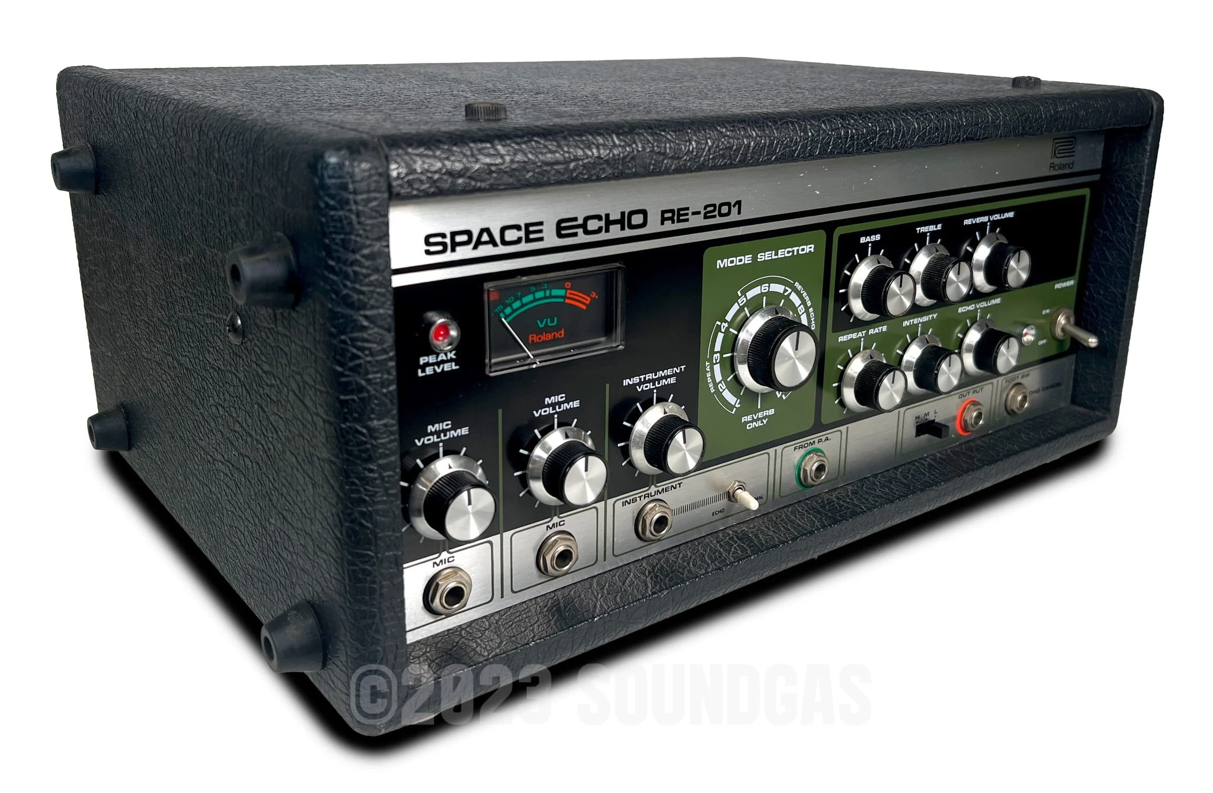 Roland RE-201 Space Echo - Zero Head Gain - Image 4