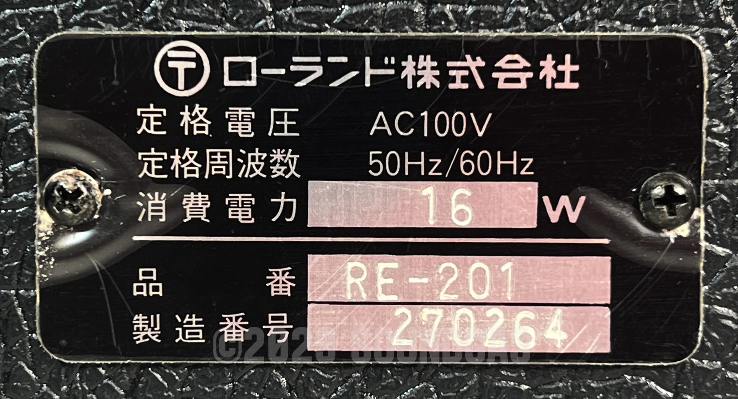 Roland RE-201 Space Echo - Zero Head Gain - Image 6