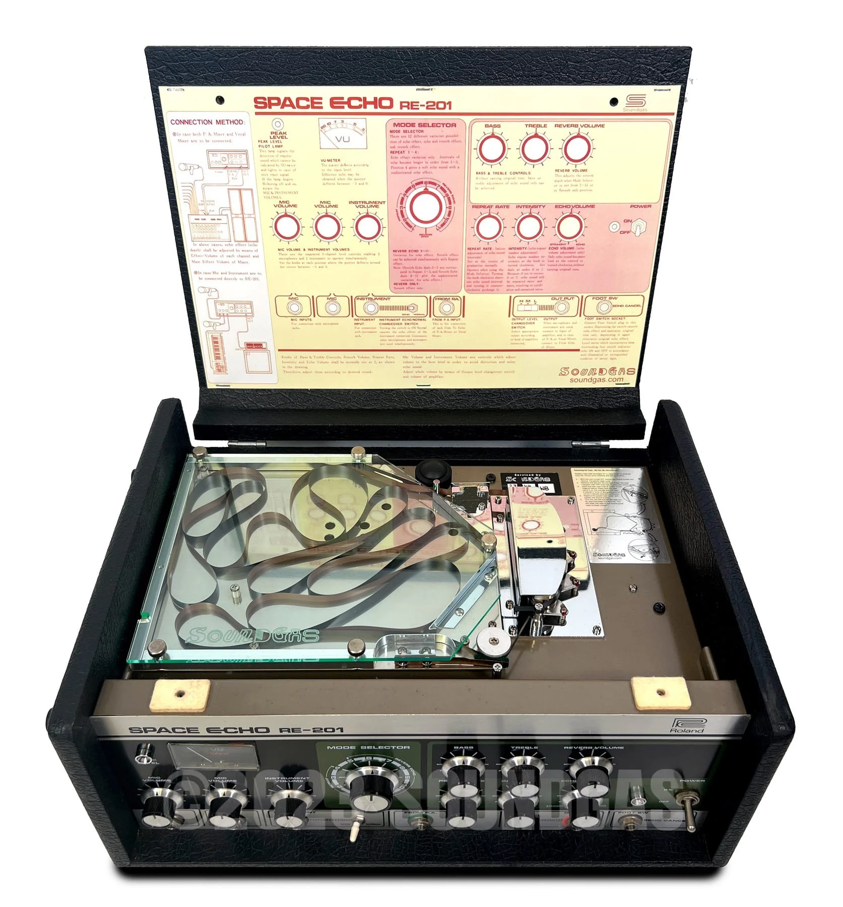 Roland RE-201 Space Echo - Zero Head Gain - Image 7