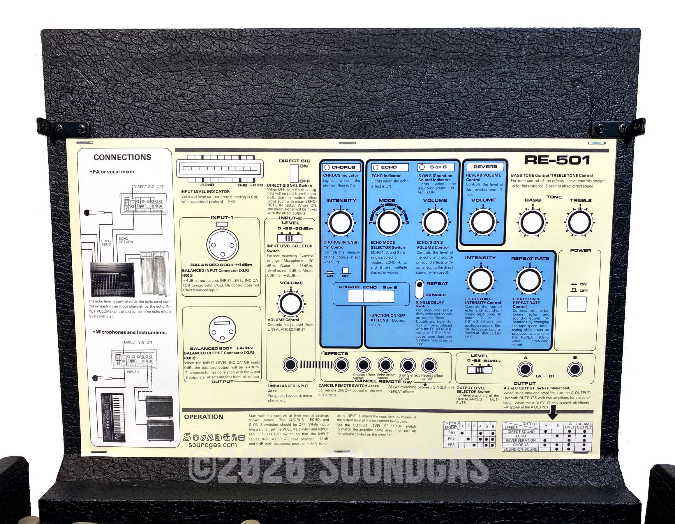 Roland RE-501 Chorus Echo - Near Mint - Image 8