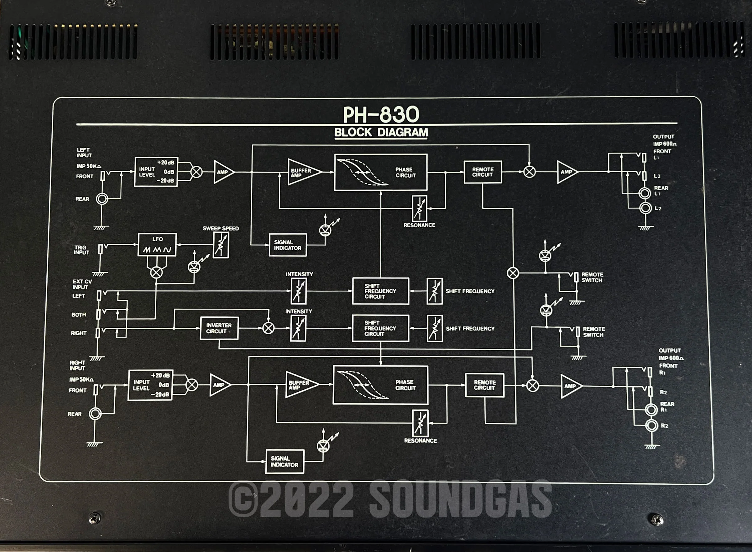 Roland RSS Stereo Rack Phaser PH-830 - Image 5
