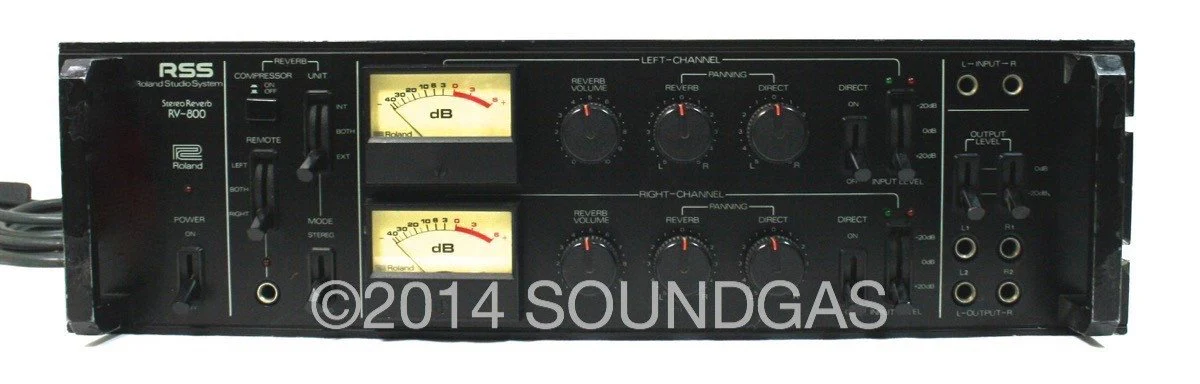 ROLAND RV-800 RSS STEREO SPRING REVERB - Image 6
