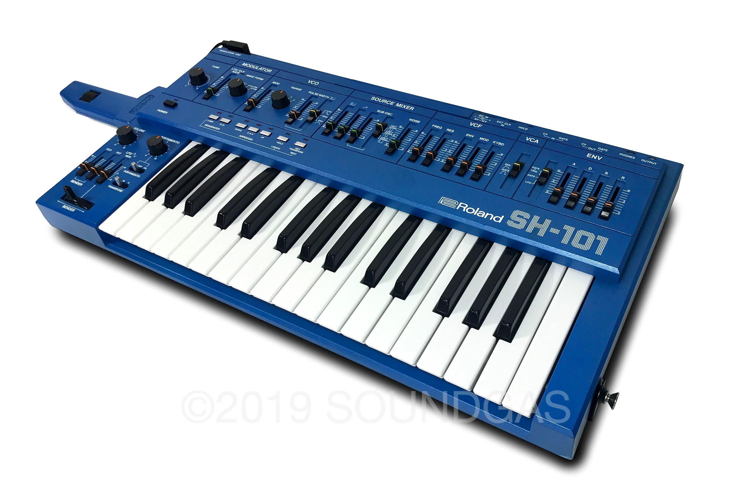 Roland SH-101 - Blue - Image 3
