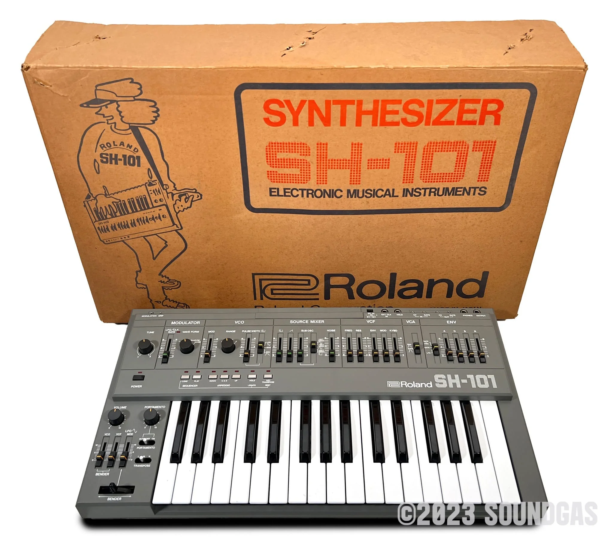Roland SH-101 - Mint, Boxed - Image 9