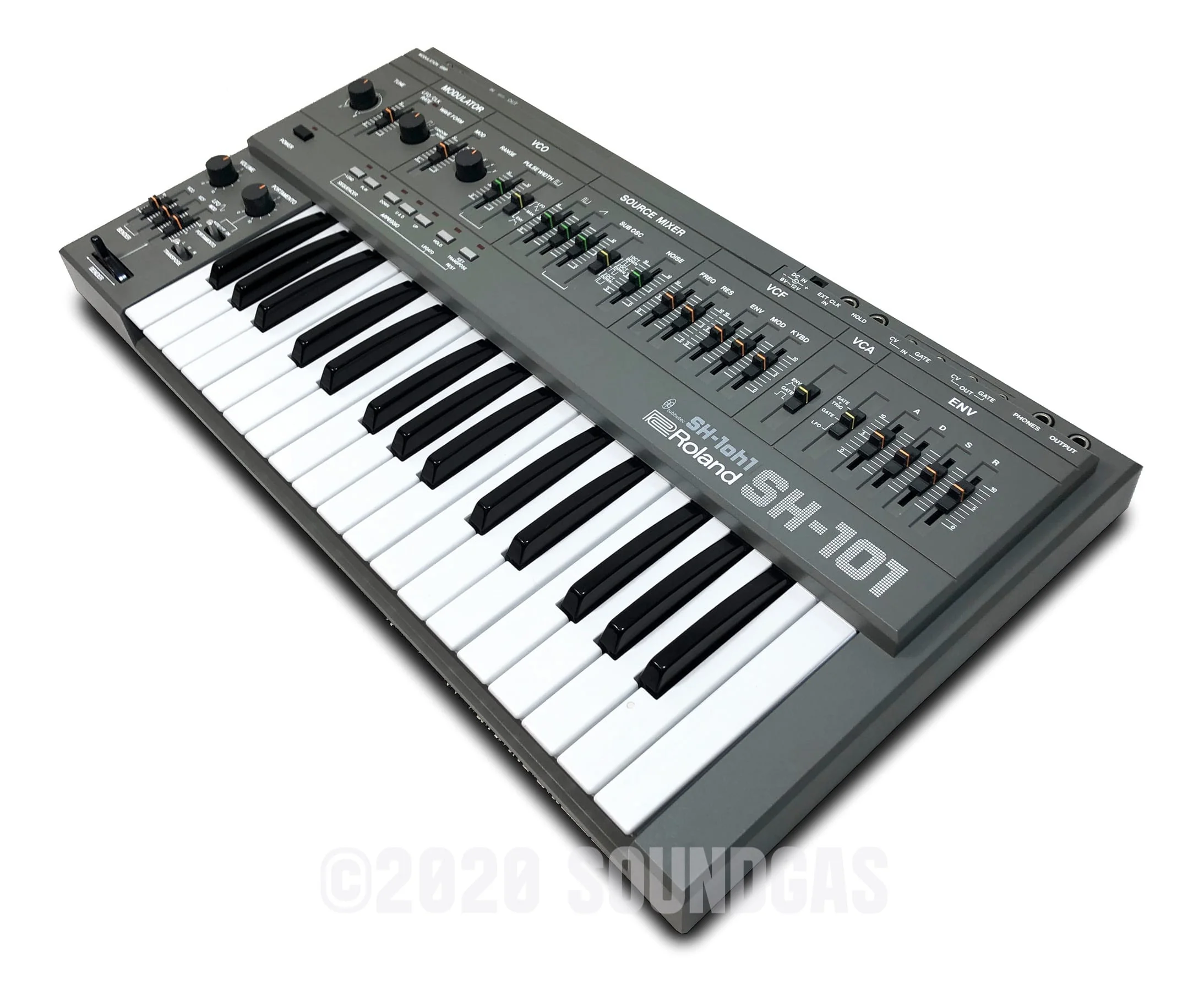 Roland SH-101 with MIDI - Image 3