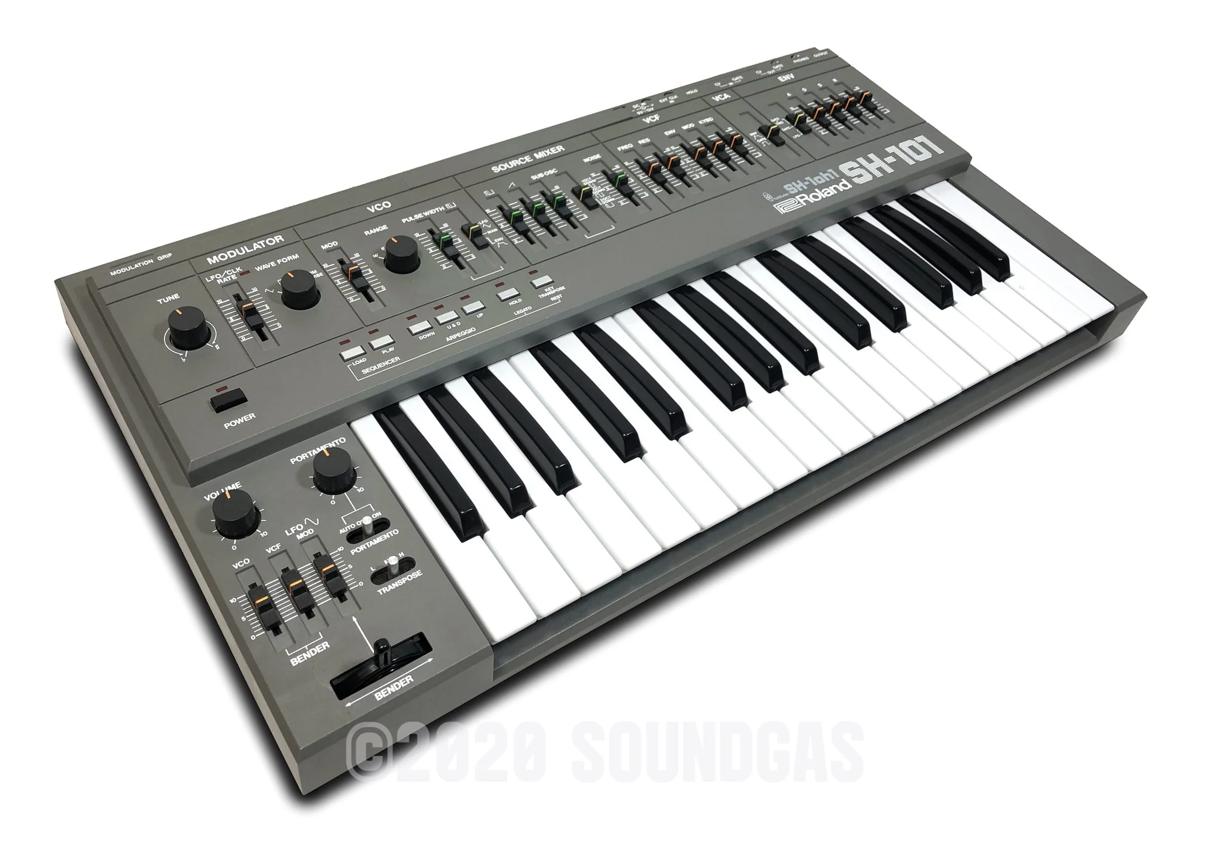 Roland SH-101 with MIDI - Image 4