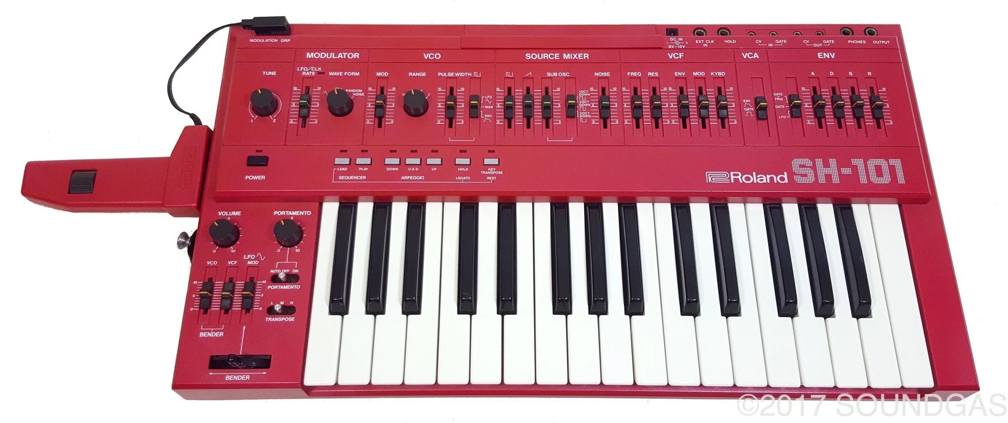 Roland SH-101 (Red) - Image 3
