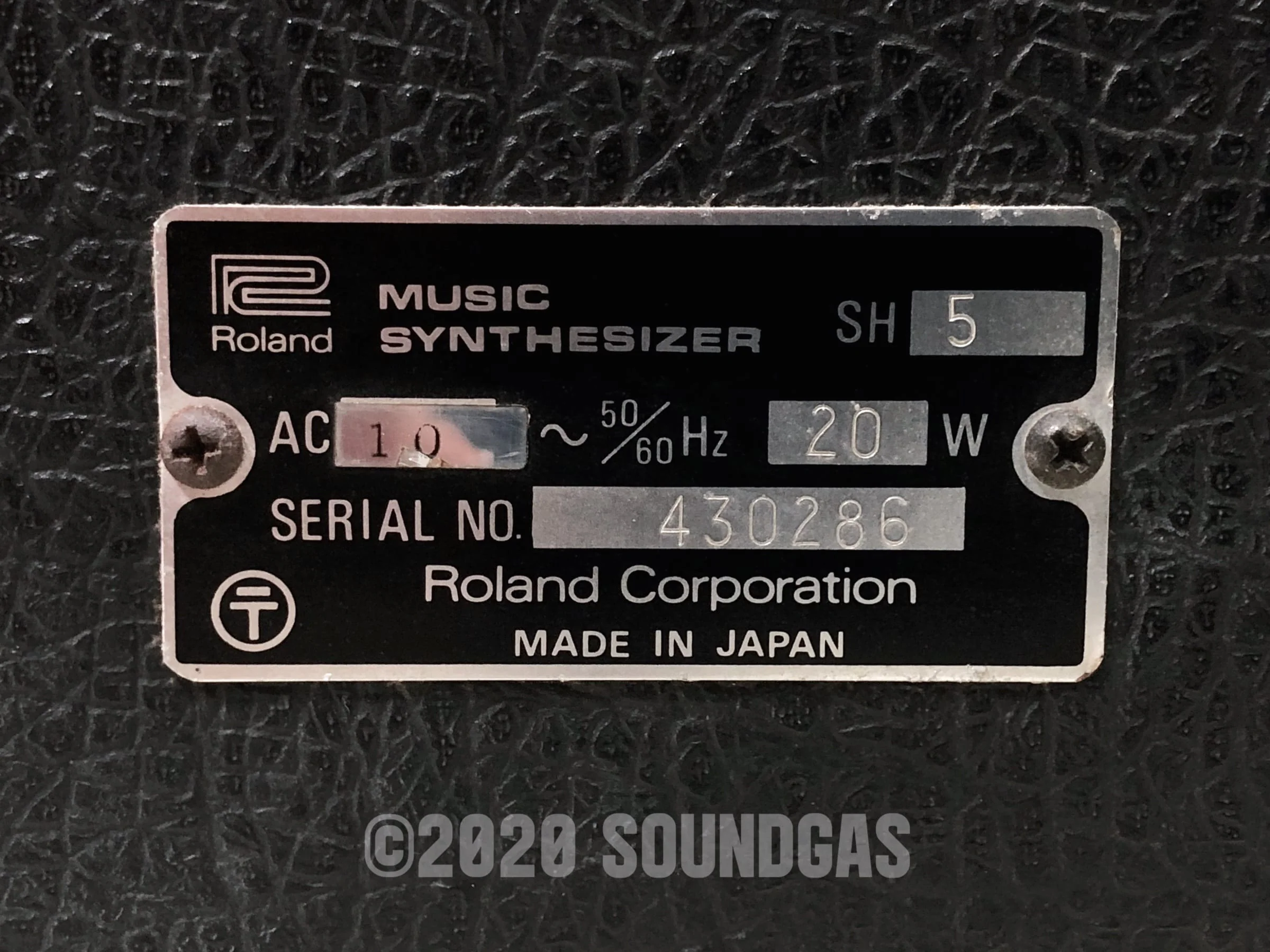 Roland SH-5 Synthesizer - Image 8