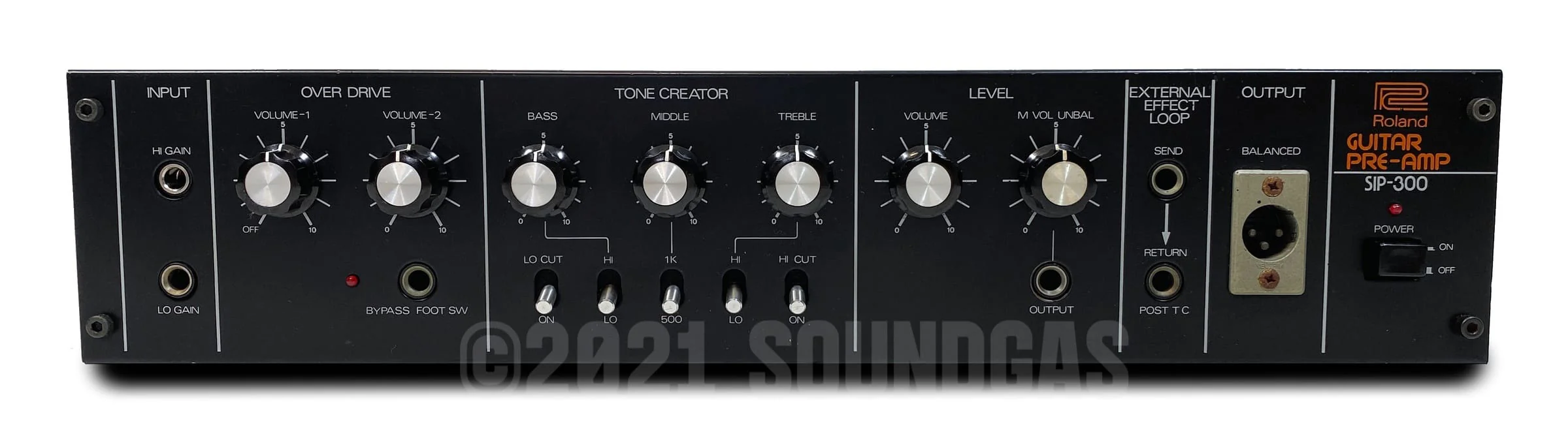 Roland SIP-300 Guitar Preamp/Overdrive/EQ - Image 2