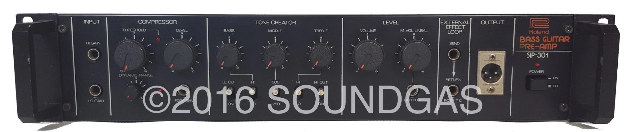 Roland SIP-301 Bass Guitar Pre-Amp - Image 2