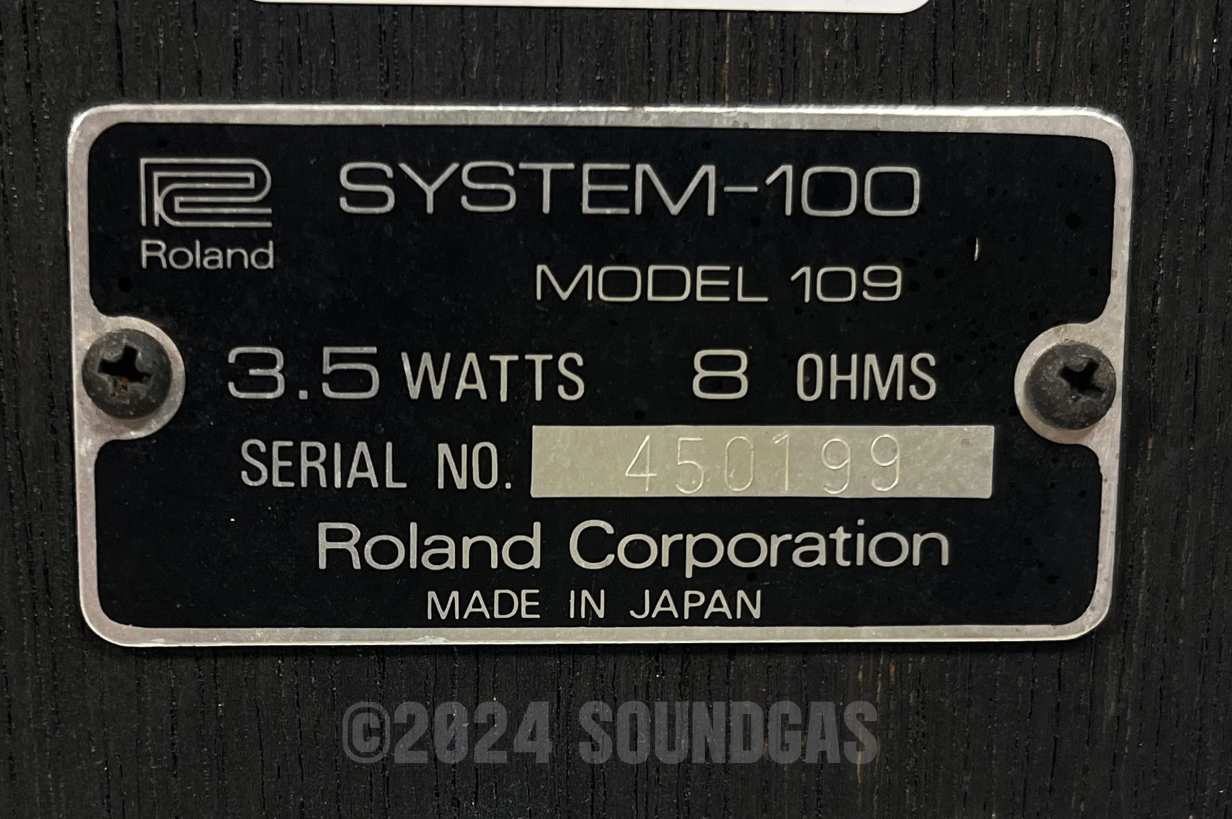 Roland System-100 Model 109 Speakers (Pair) - Image 5