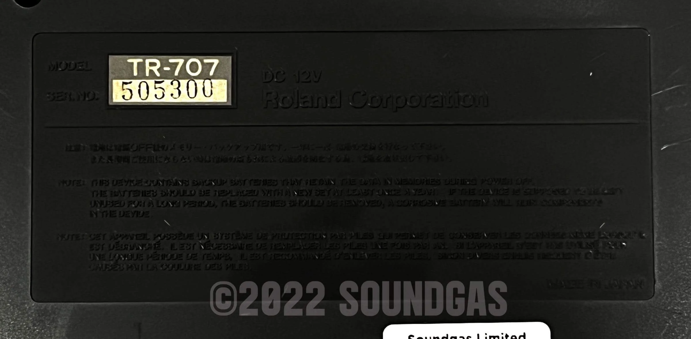 Roland TR-707 Circuitbent/Expanded (727 808 909 + 4 Soundgas Banks) - Image 6