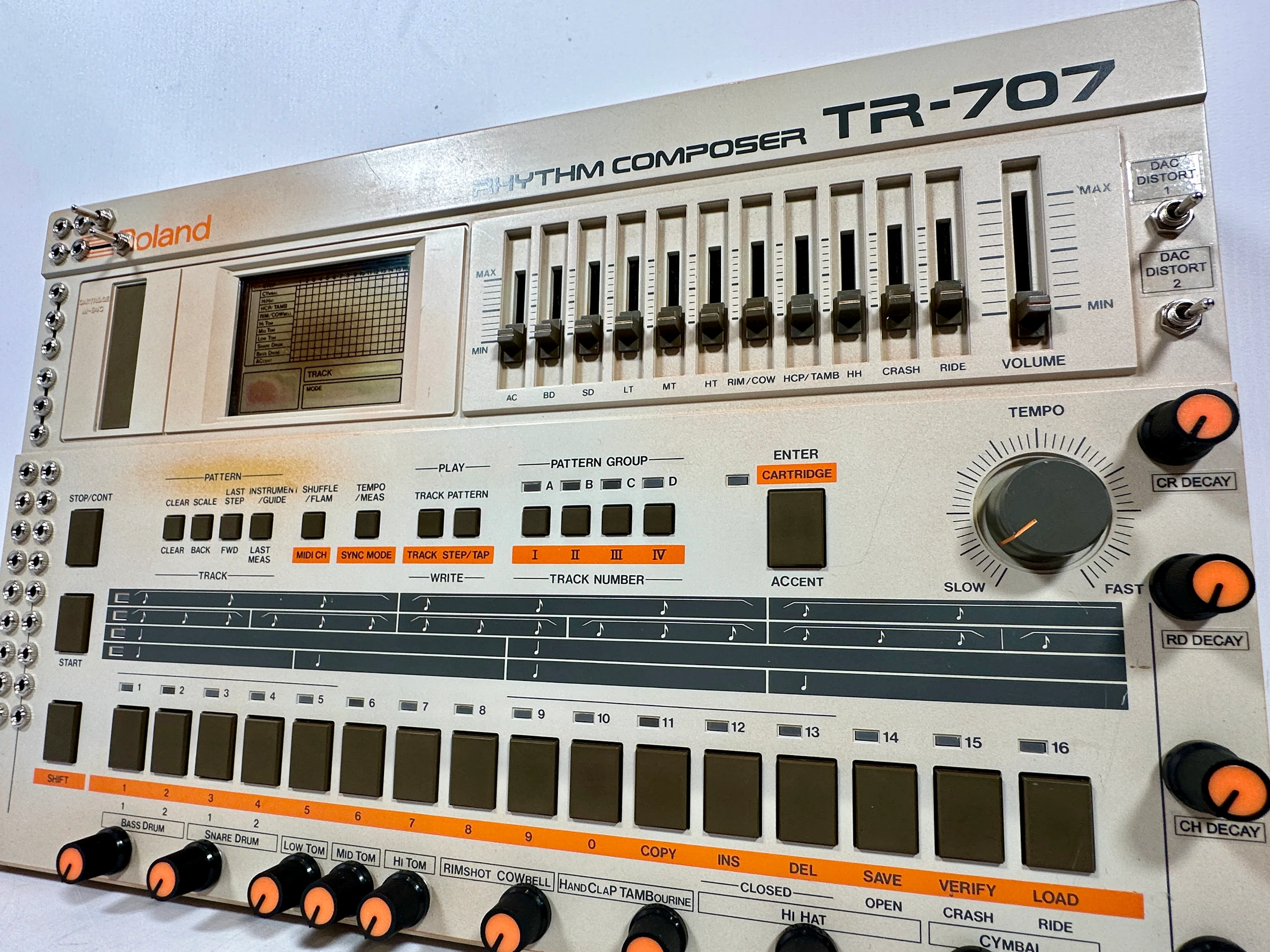 Roland TR-707 Circuitbent/Expanded 808/909/727 & 4 Soundgas Banks - Image 3