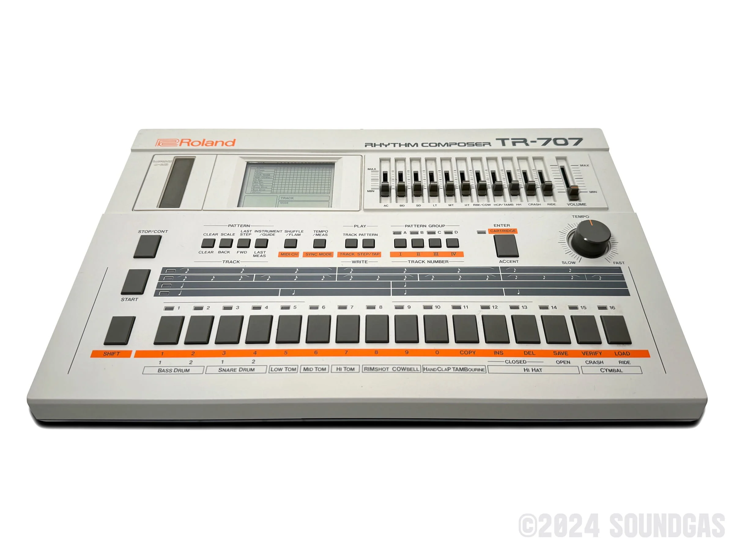 Roland TR-707 Expanded (727 808 909 + 4 Soundgas Banks) - Image 2