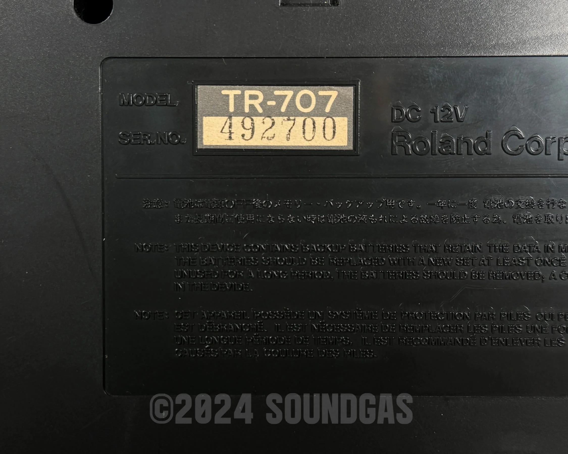 Roland TR-707 Expanded (727 808 909 + 4 Soundgas Banks) - Image 6