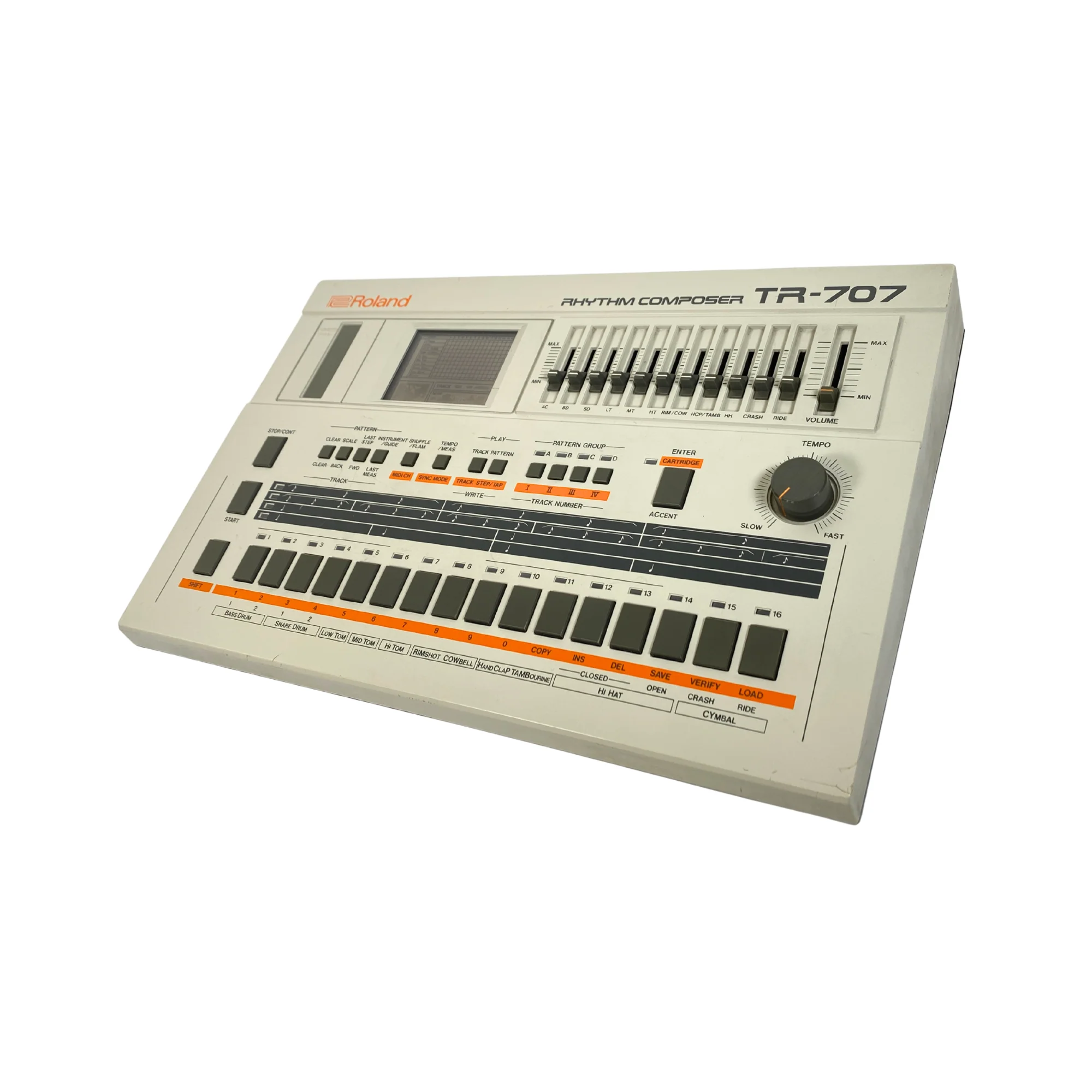Roland TR-707 Rhythm Composer - Exclusive Soundgas HKA Modified Edition- SN 493100 - Image 3