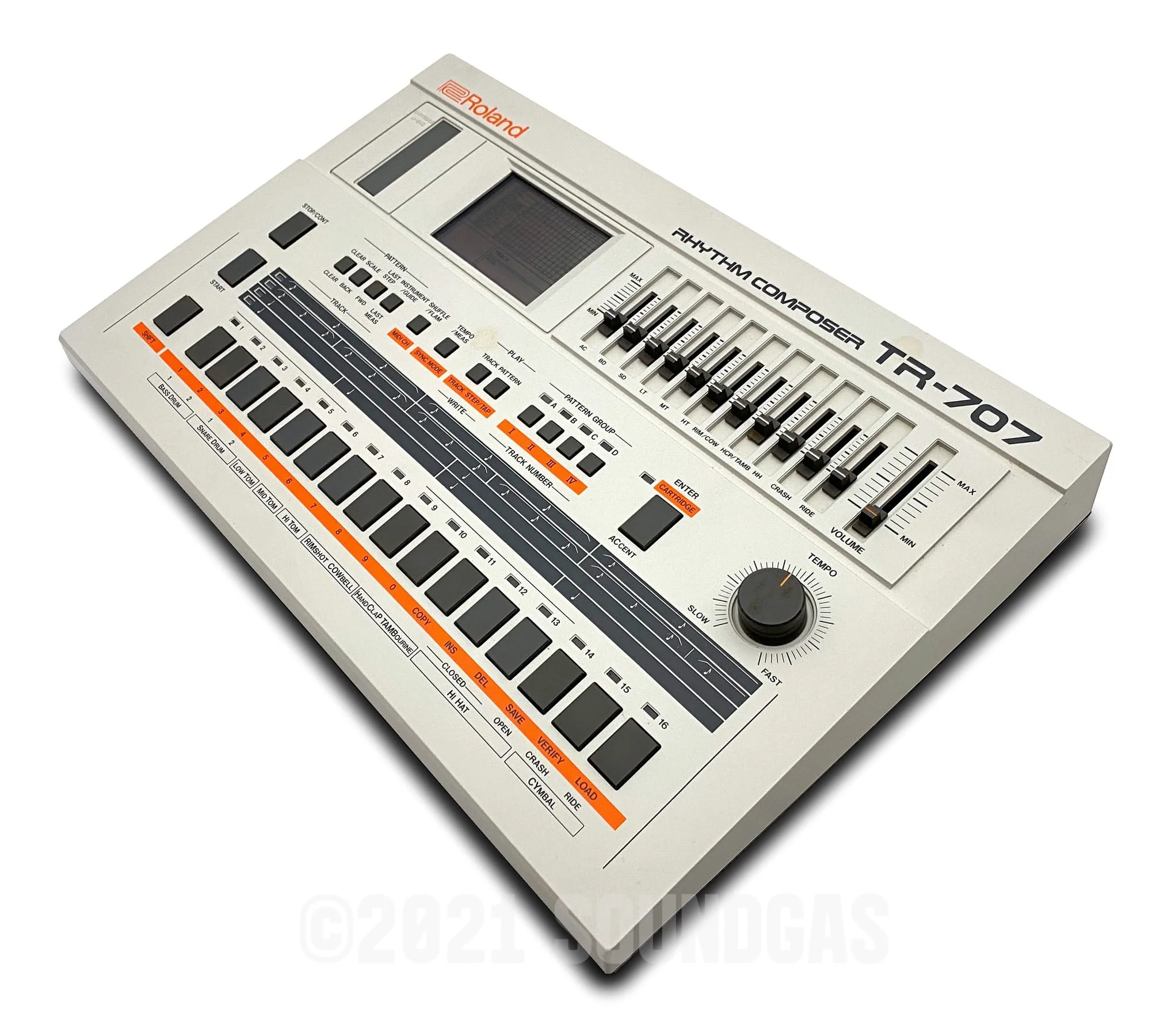 Roland TR-707 Expanded (727 808 909 Linn LM1 DMX) - Boxed - Image 4