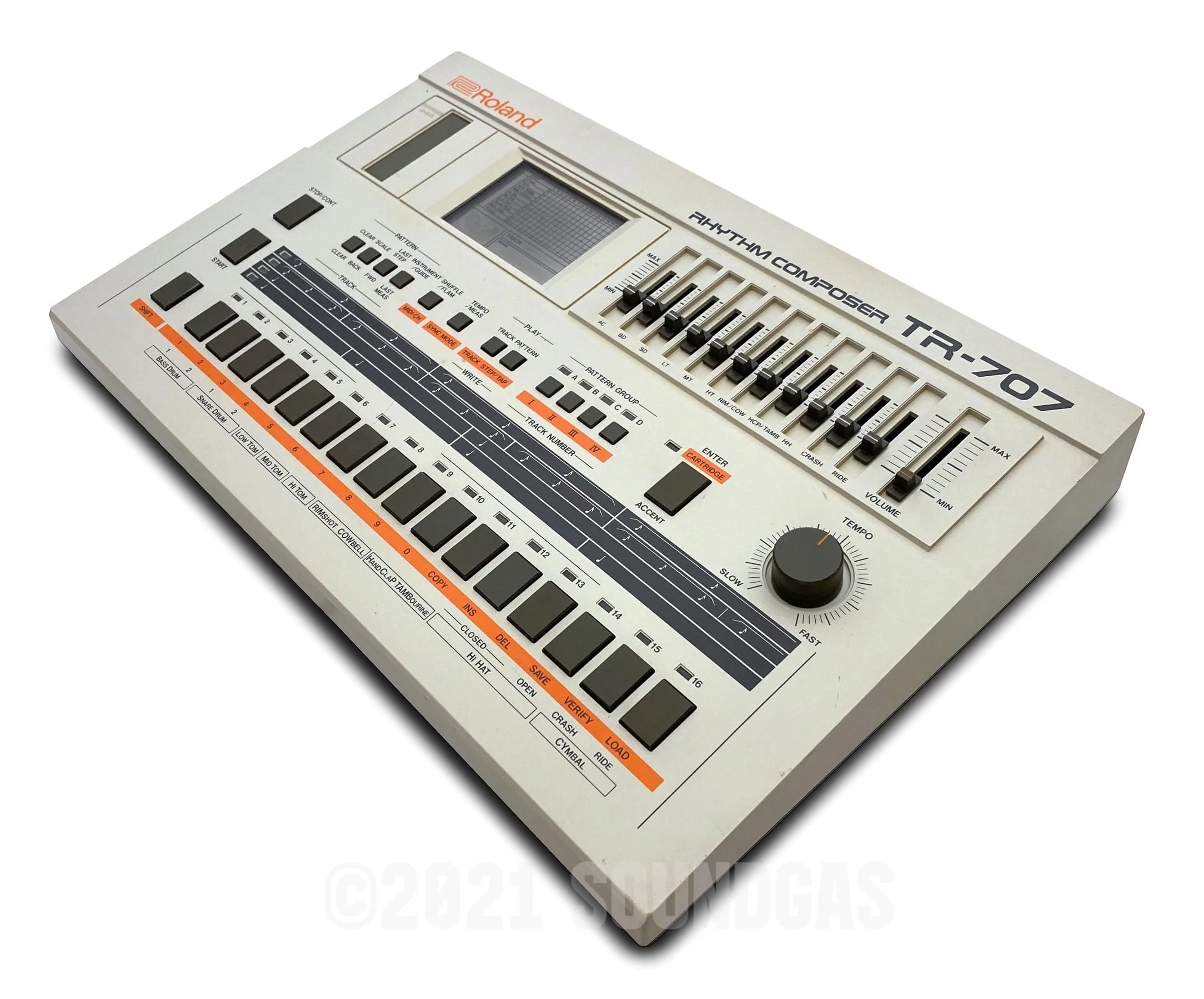 Roland TR-707 Expanded (727 808 909 Linn LM1 DMX) - Image 3