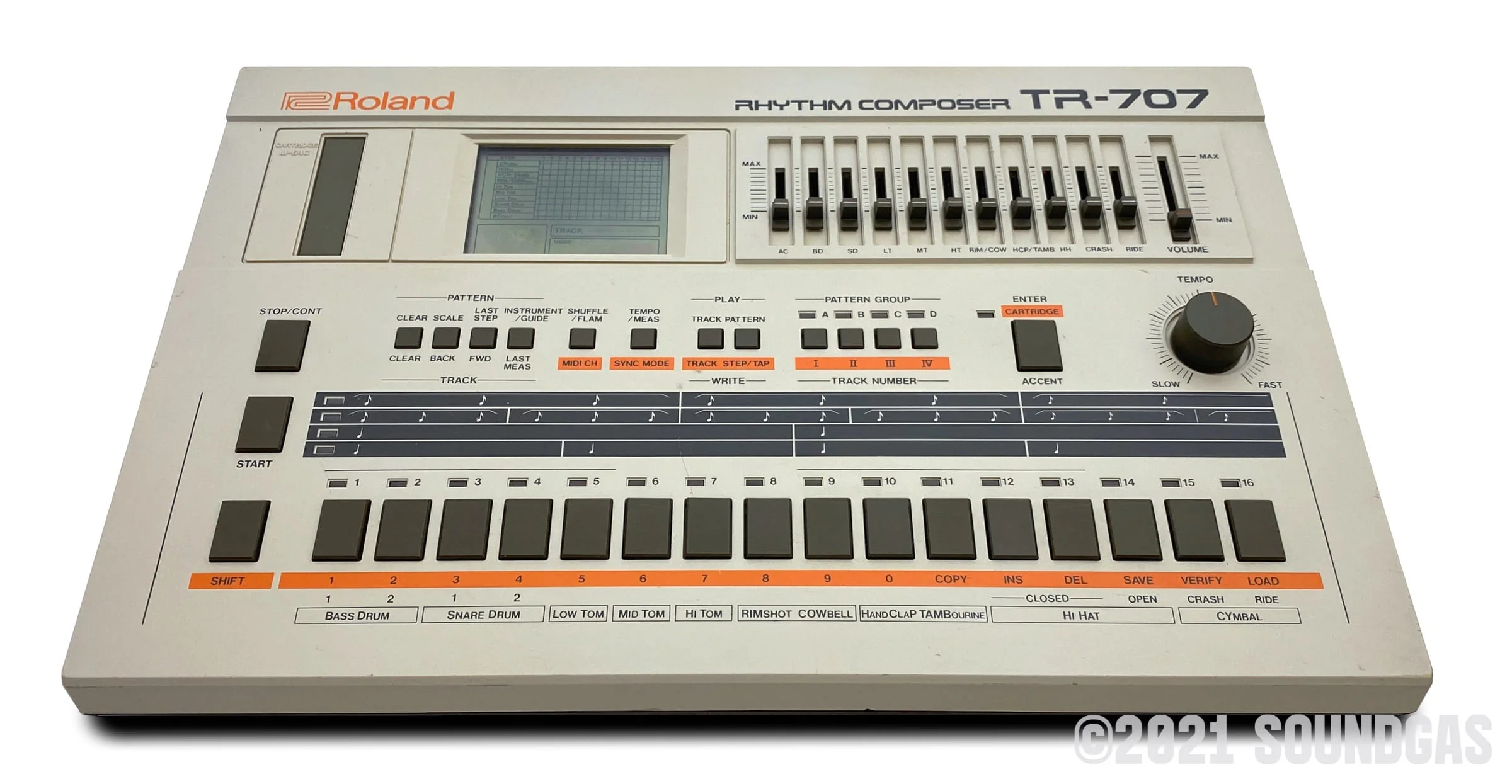 Roland TR-707 Expanded (727 808 909 Linn LM1 DMX) - Image 7