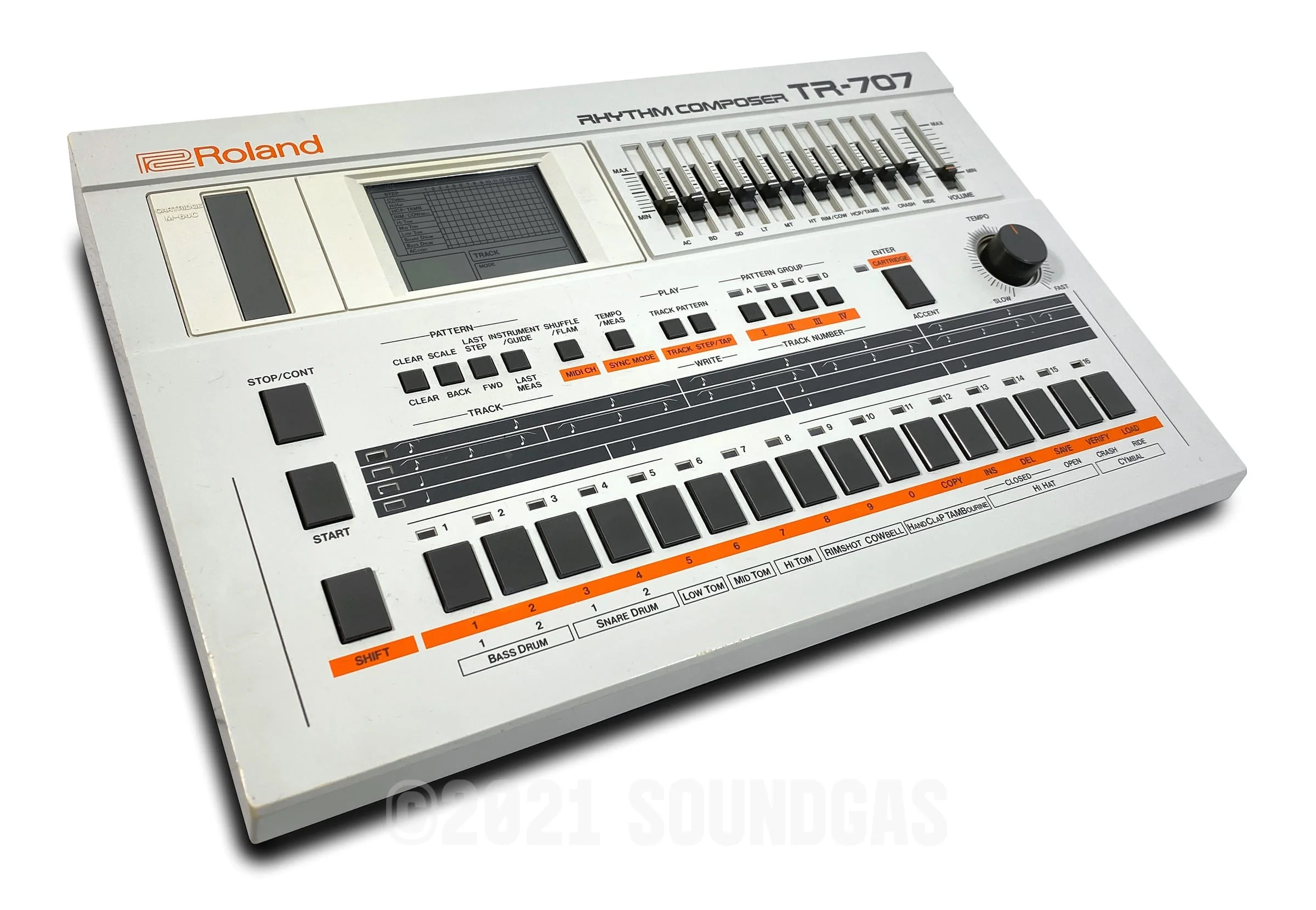 Roland TR-707 Expanded (727 808 909 Linn LM1 DMX) - Image 4