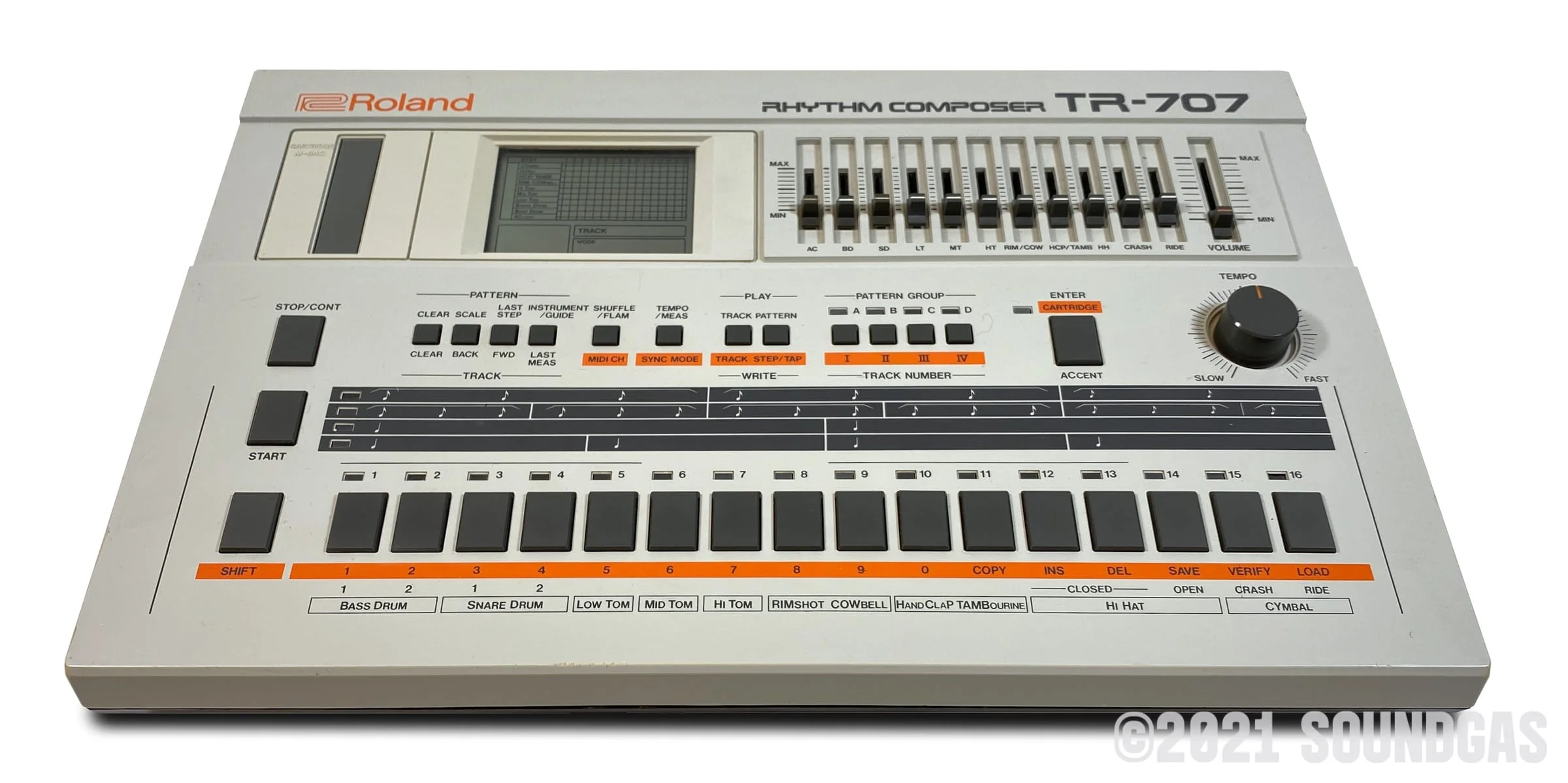 Roland TR-707 Expanded (727 808 909 Linn LM1 DMX) - Image 7