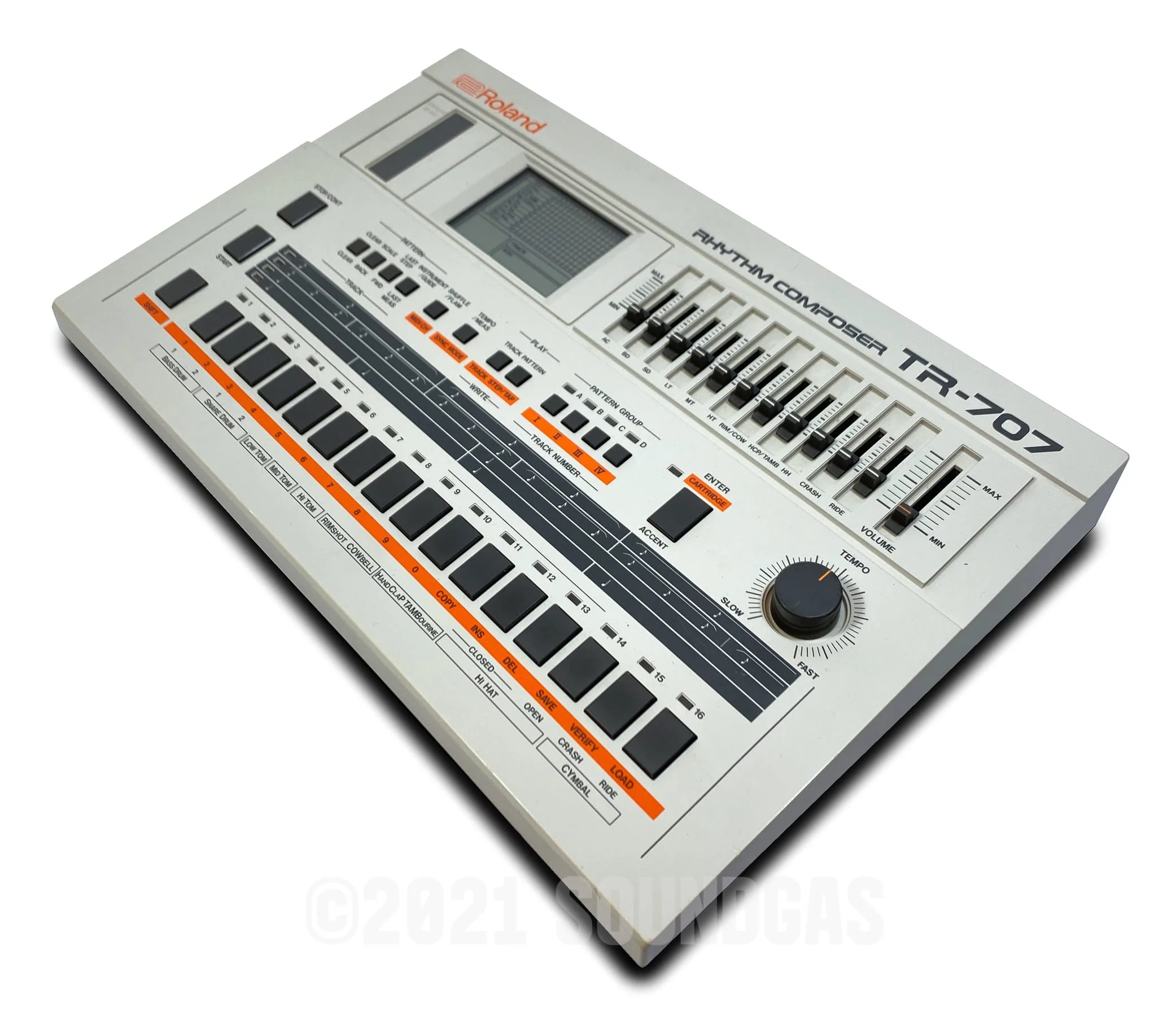 Roland TR-707 Expanded (727 808 909 plus 4 Soundgas Banks) - Image 3