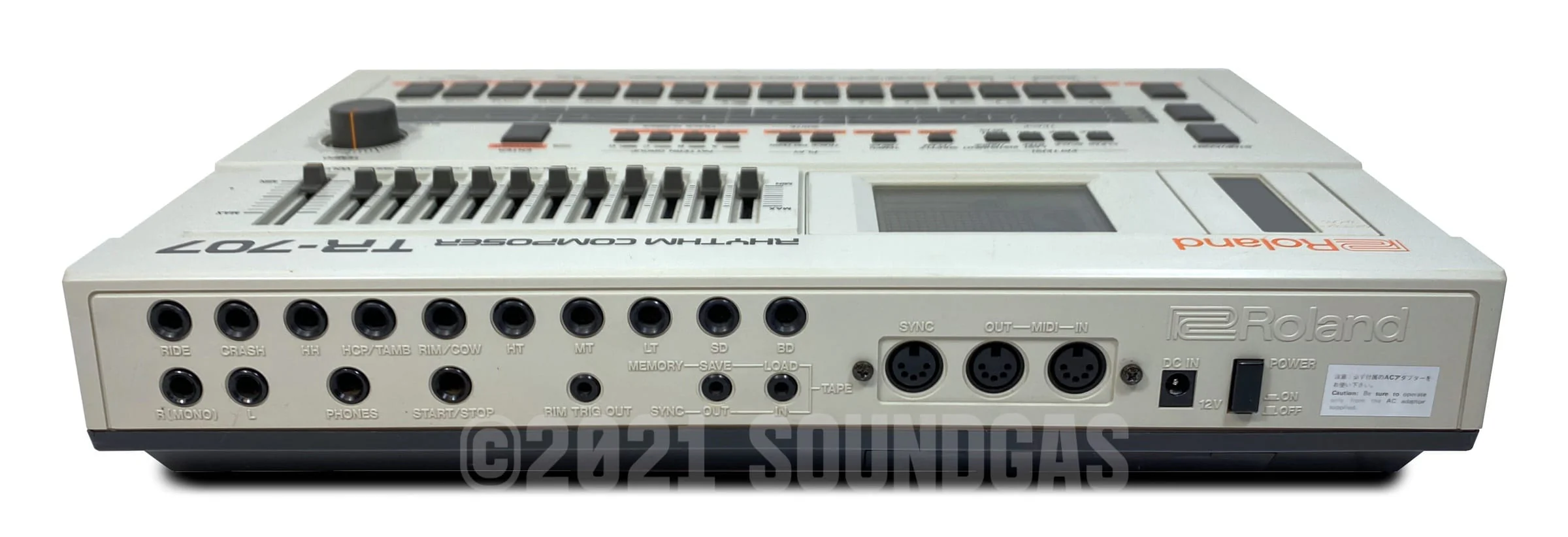 Roland TR-707 Expanded (727 808 909 plus 4 Soundgas Banks) - Image 5