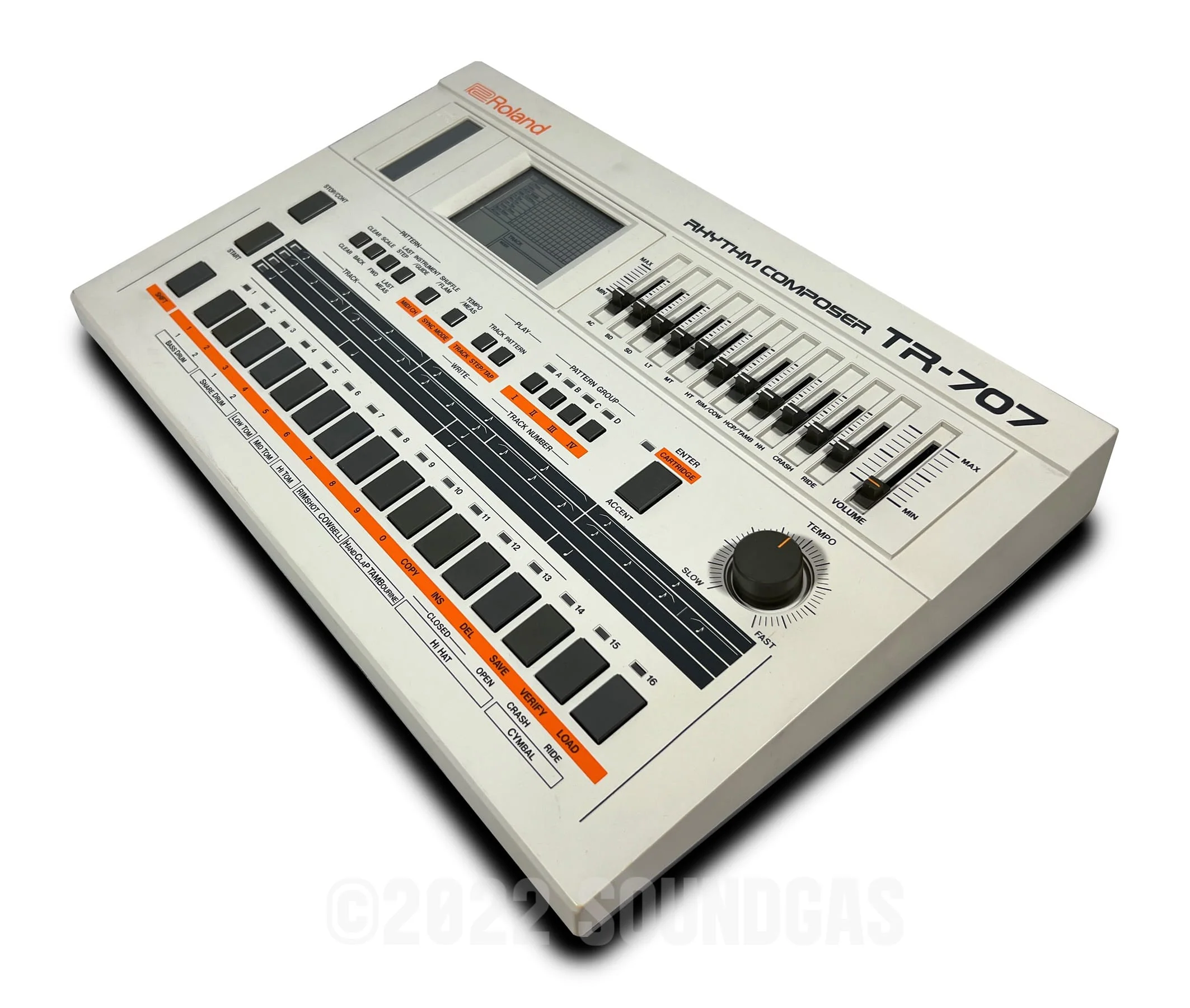 Roland TR-707 Expanded (727 808 909 plus 4 Soundgas Banks) - Image 3