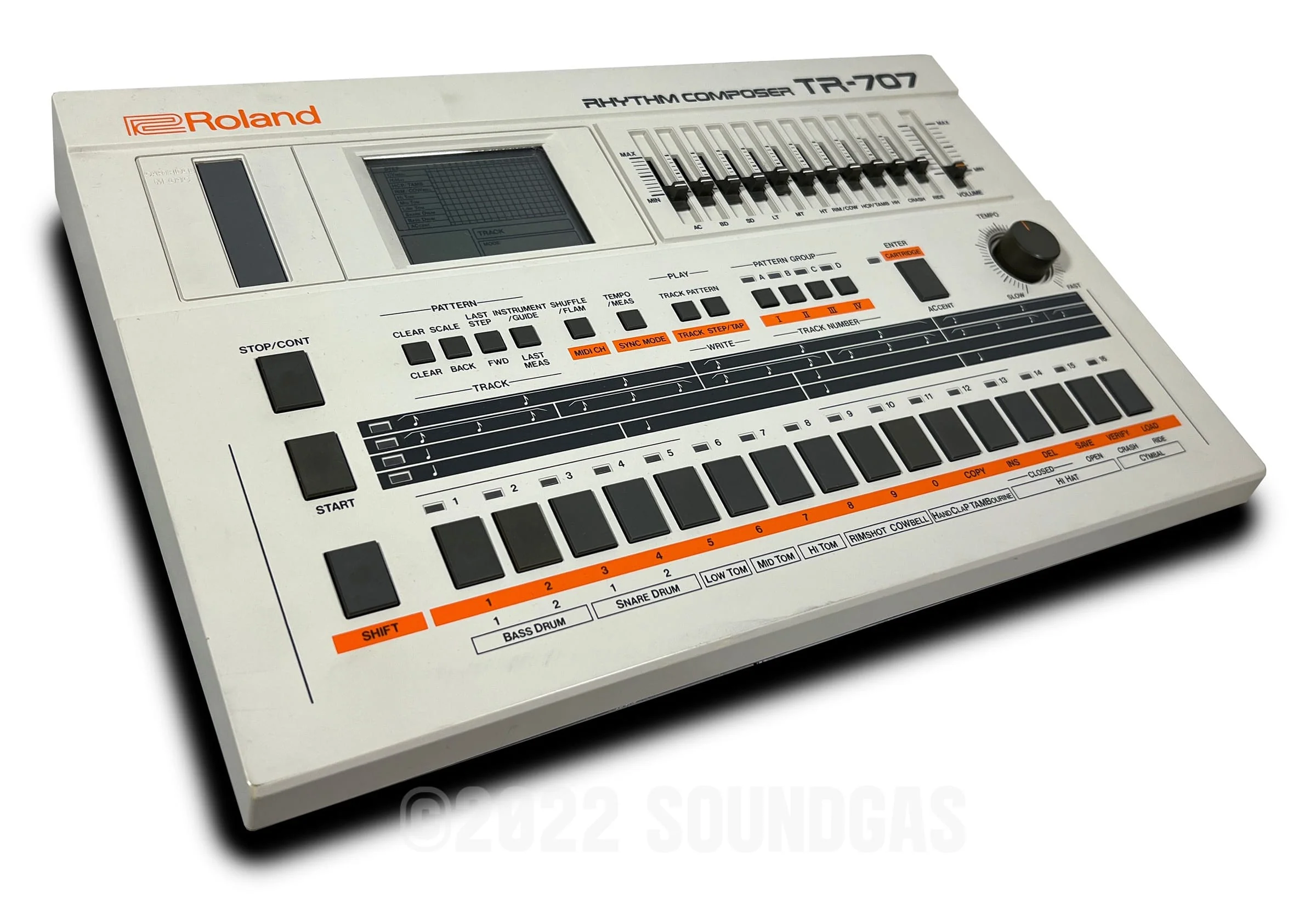 Roland TR-707 Expanded (727 808 909 plus 4 Soundgas Banks) - Image 4