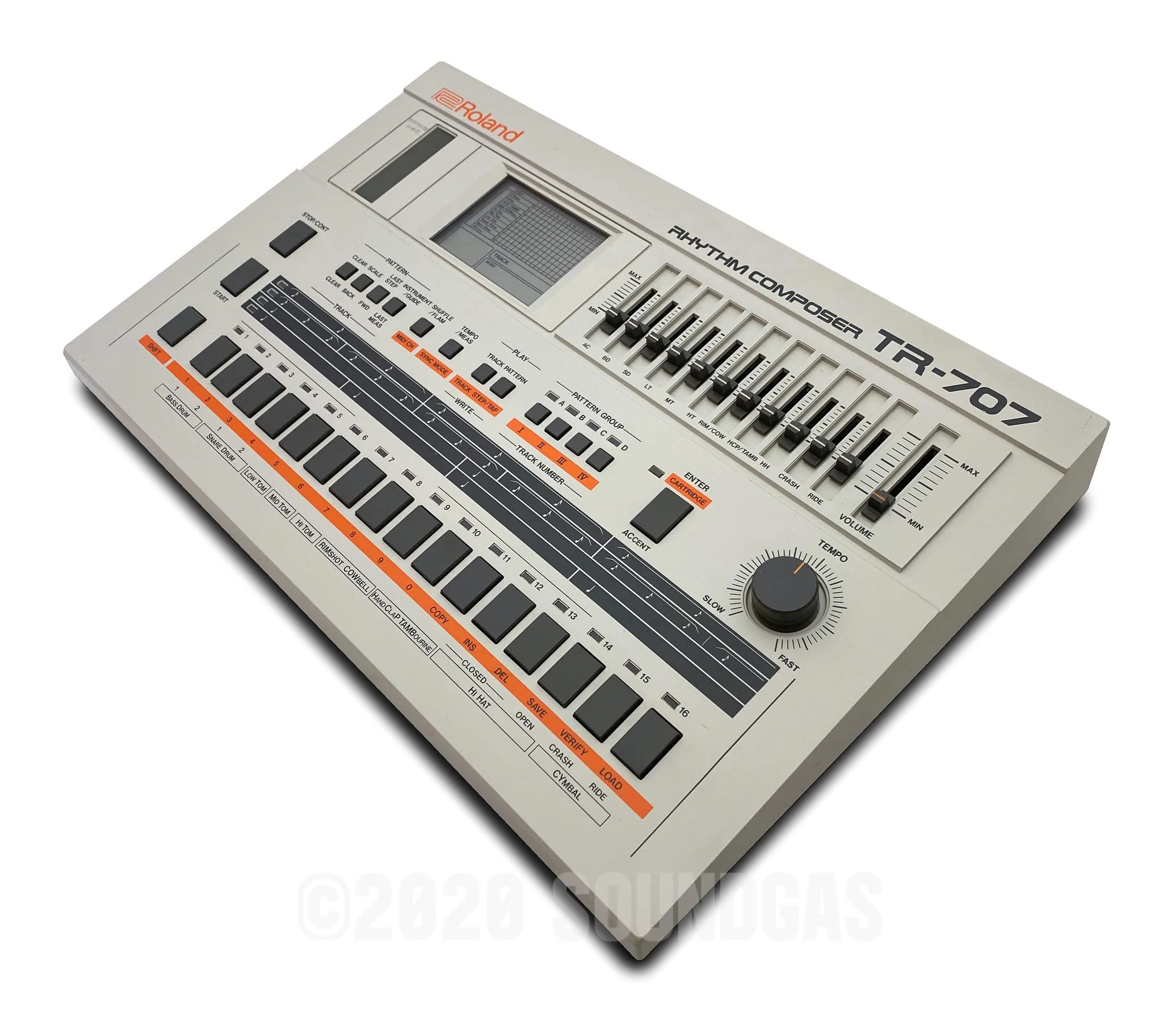 Roland TR-707 Expanded (727 808 909 Linn LM1 DMX) - Image 3