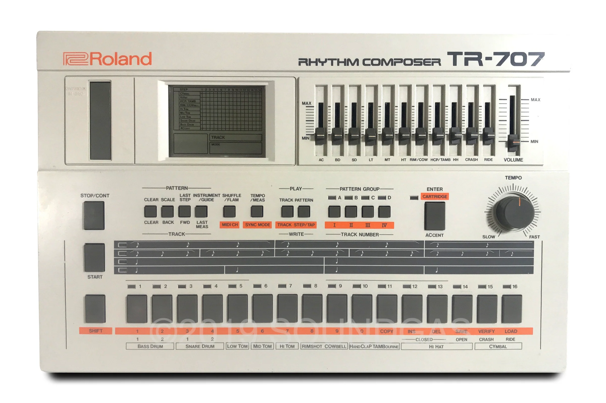 Roland TR-707 Rhythm Composer - Image 2