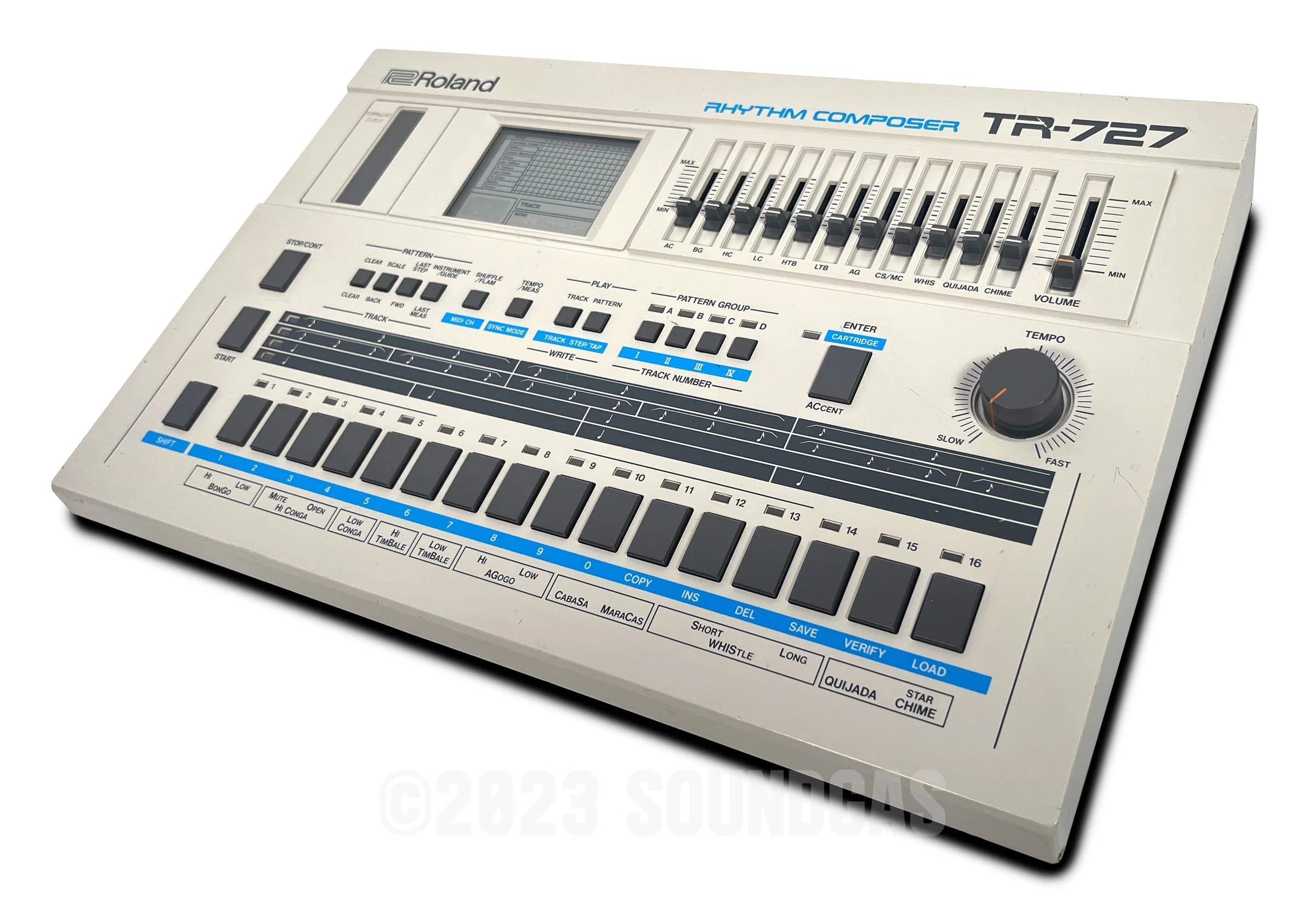 Roland TR-727 Expanded (707 808 909 plus 4 Soundgas Banks) - Image 4
