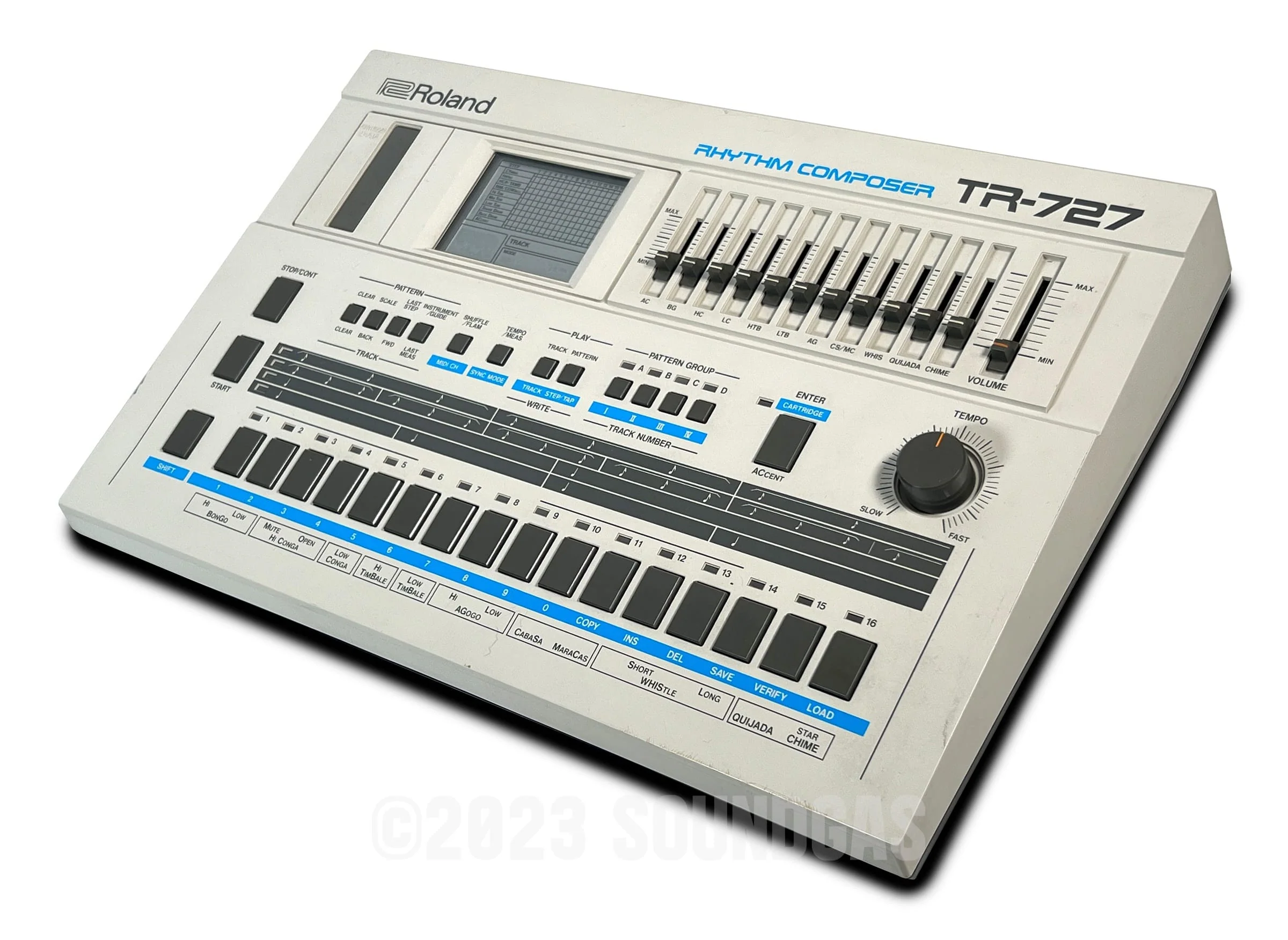 Roland TR-727 Expanded (707 808 909 plus 4 Soundgas Banks) - Image 3