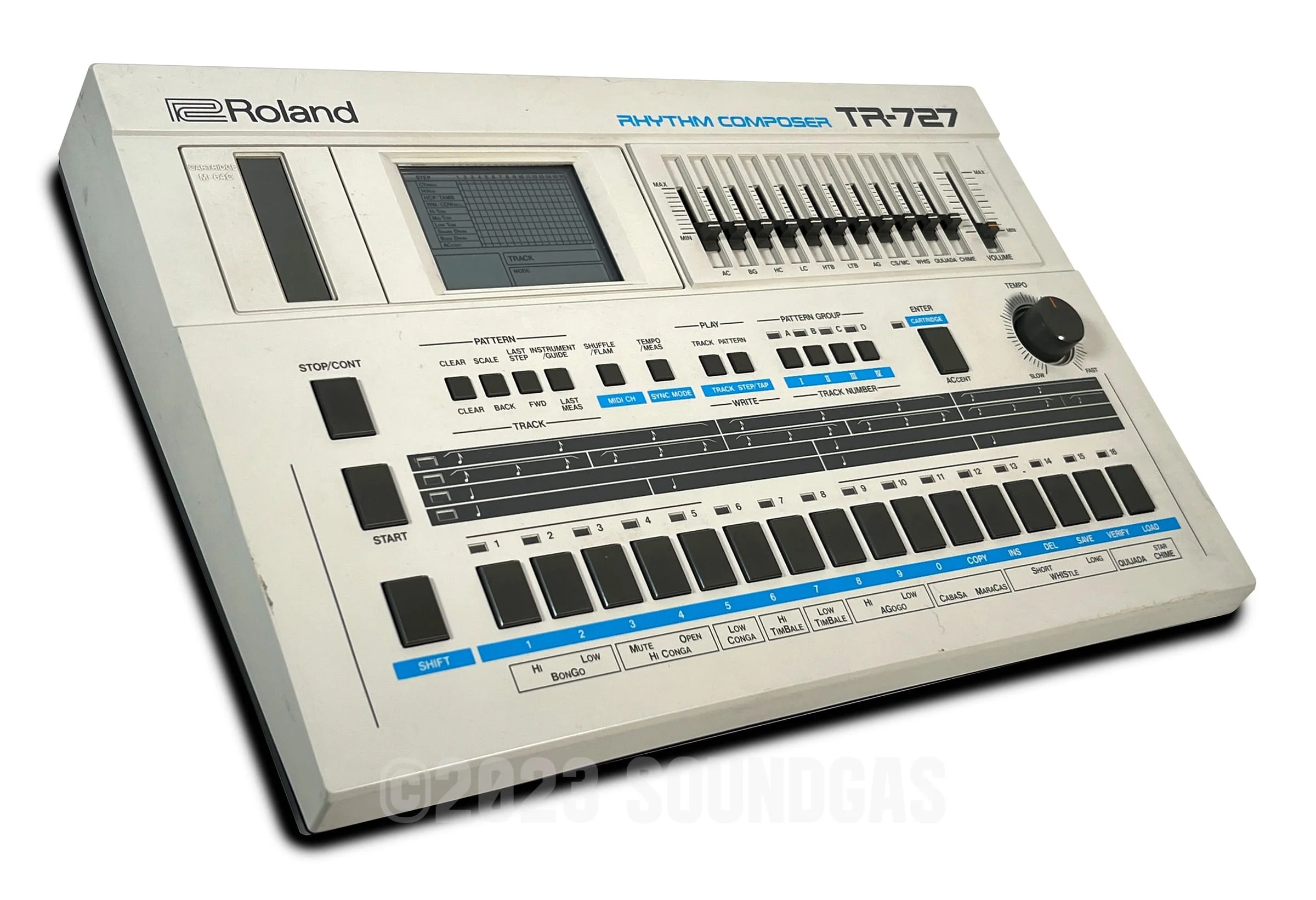 Roland TR-727 Expanded (707 808 909 plus 4 Soundgas Banks) - Image 4