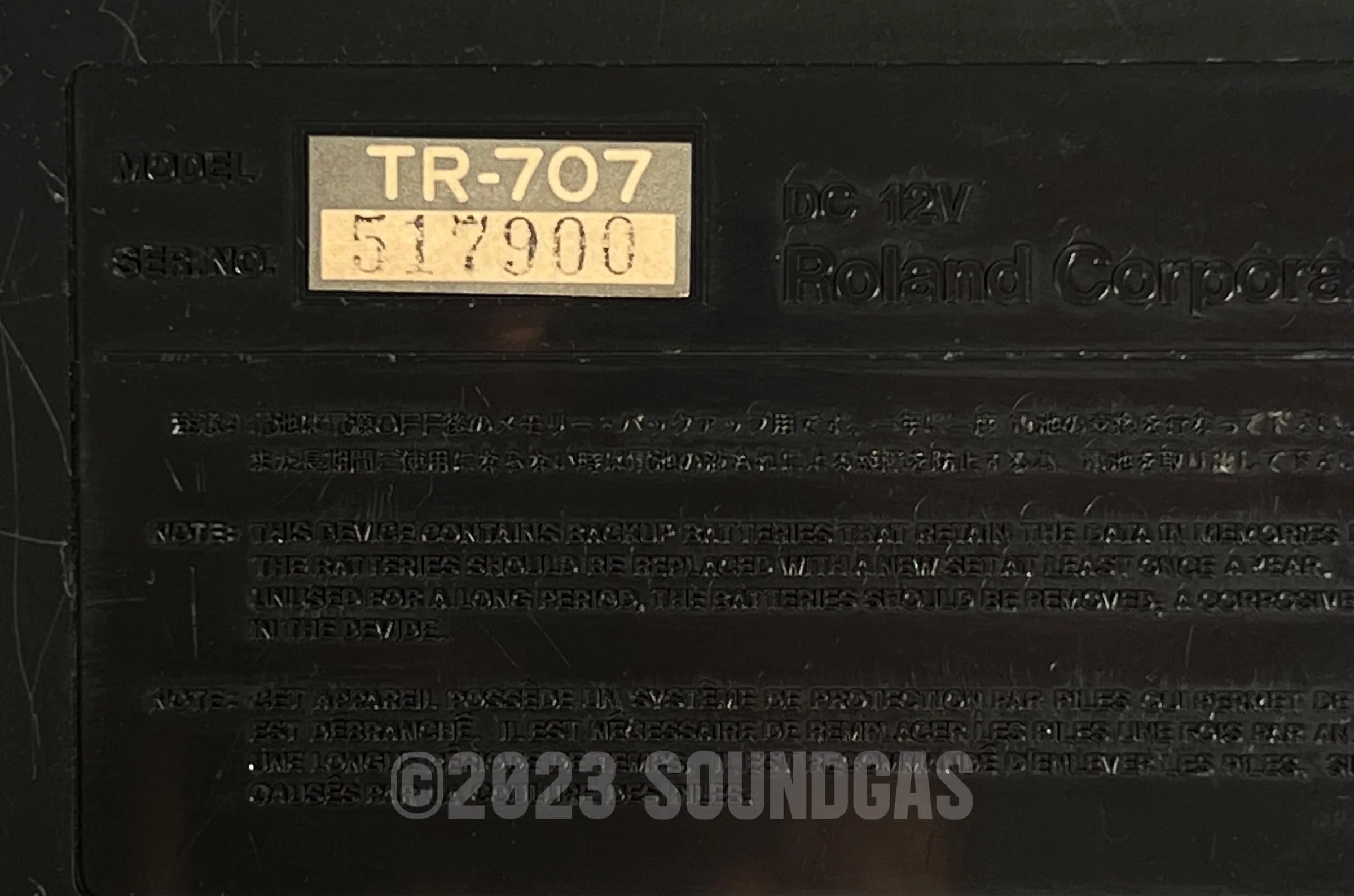 Roland TR-727 Expanded (707 808 909 plus 4 Soundgas Banks) - Image 6